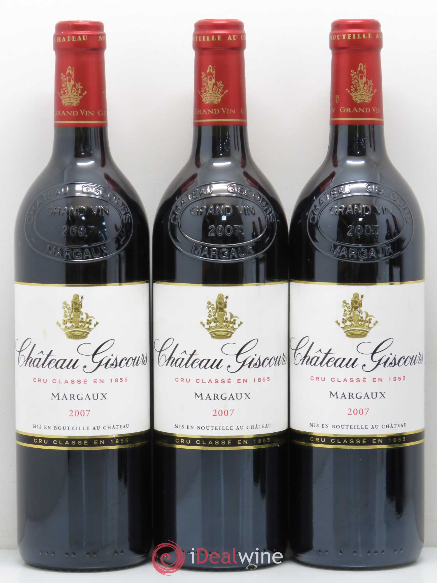 Château Giscours 3ème Grand Cru Classé 2007 - Lot de 5 bouteilles - 1