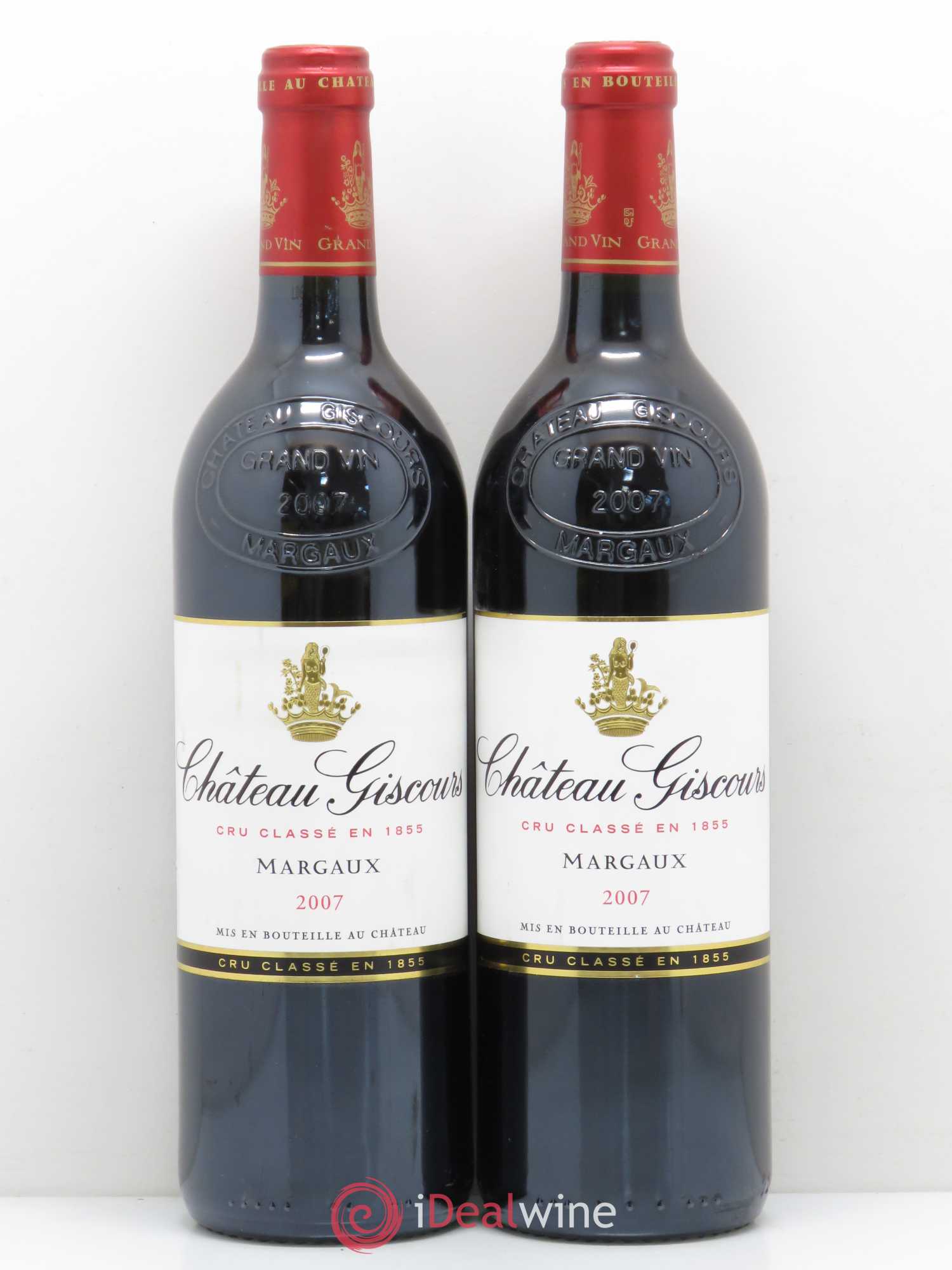 Château Giscours 3ème Grand Cru Classé 2007 - Lot de 5 bouteilles - 2
