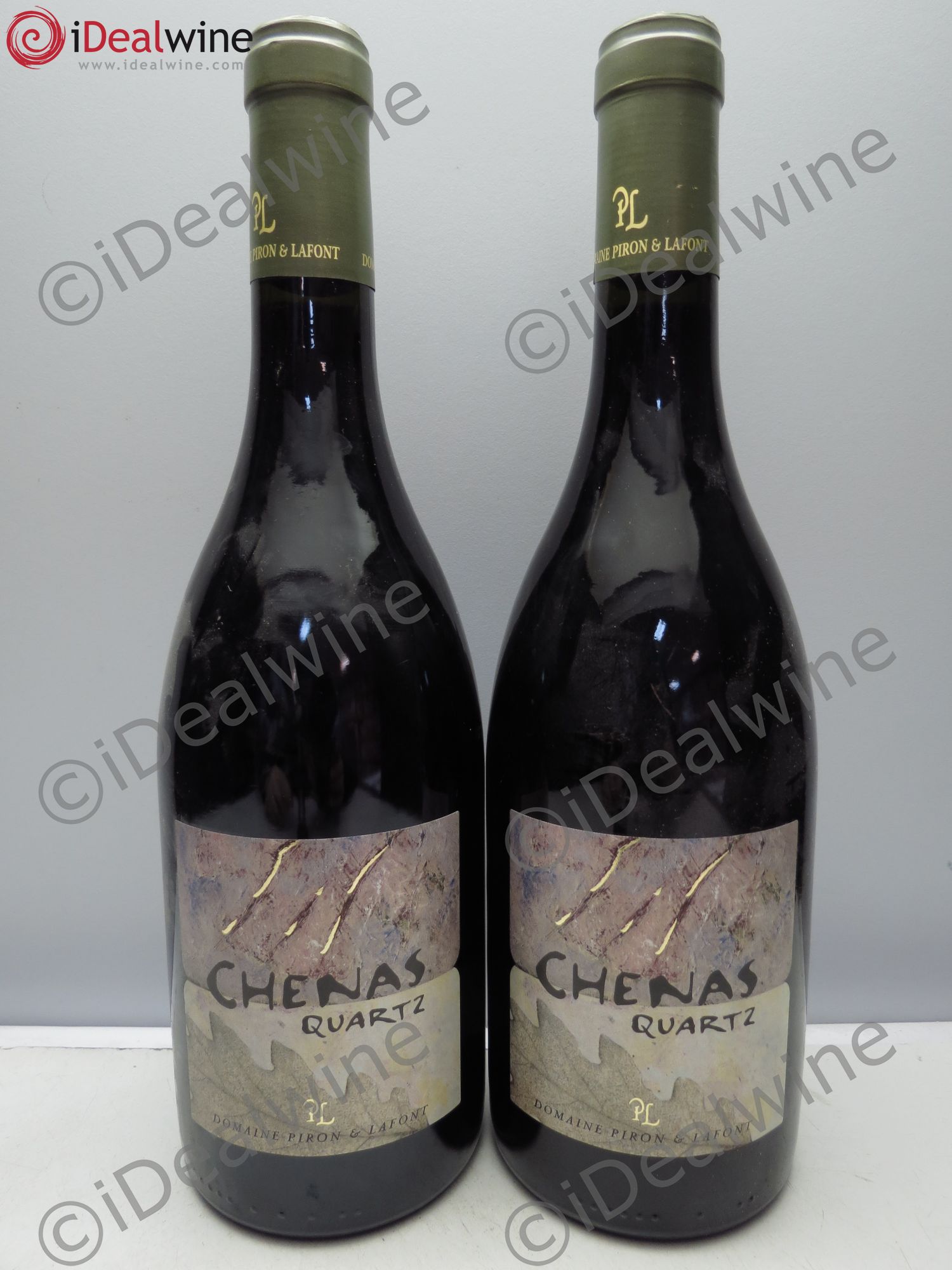 Divers Chenas Quartz, Domaine Piron et Lafont 2005 - Posten von 2 Flaschen - 0
