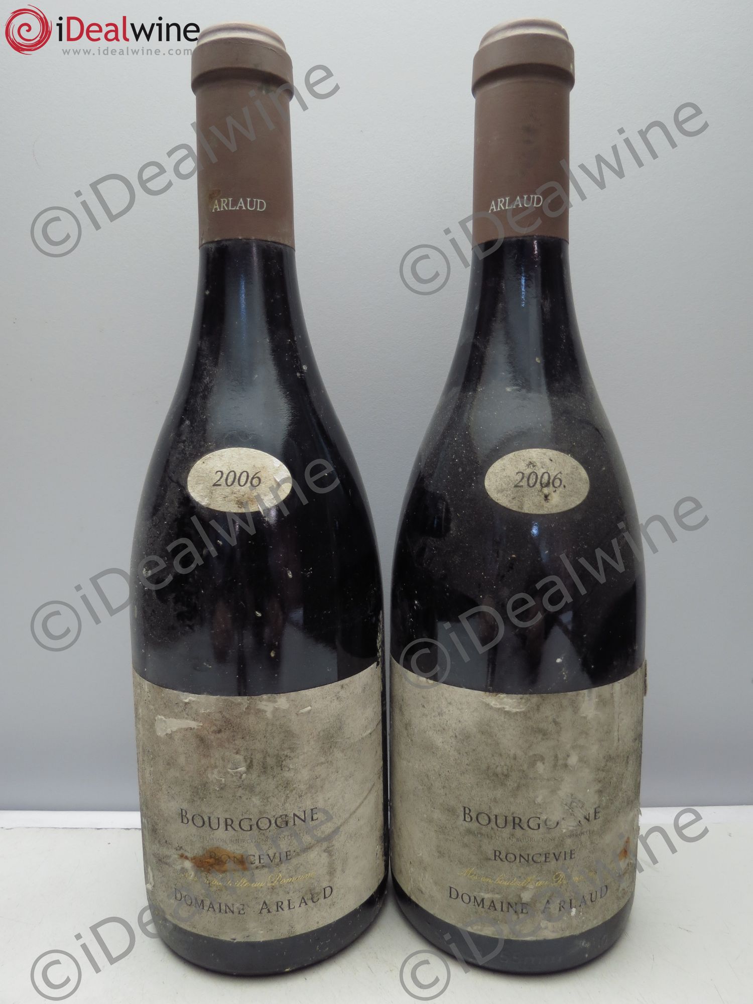 Bourgogne Roncevie, Domaine Arlaud 2006 - Posten von 2 Flaschen - 0