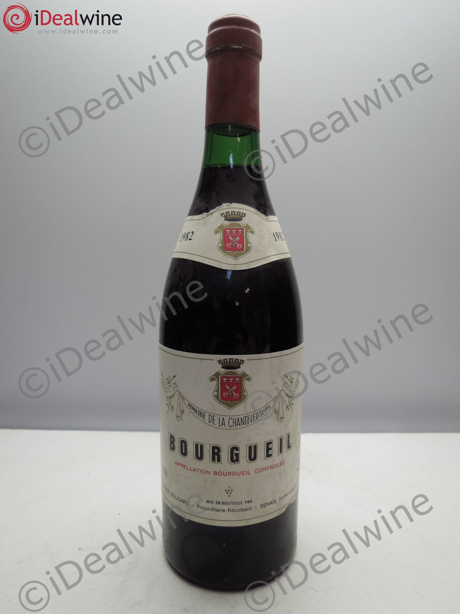 Bourgueil Domaine de la Chantelleuserie 1982 - Posten von 1 Flasche - 0