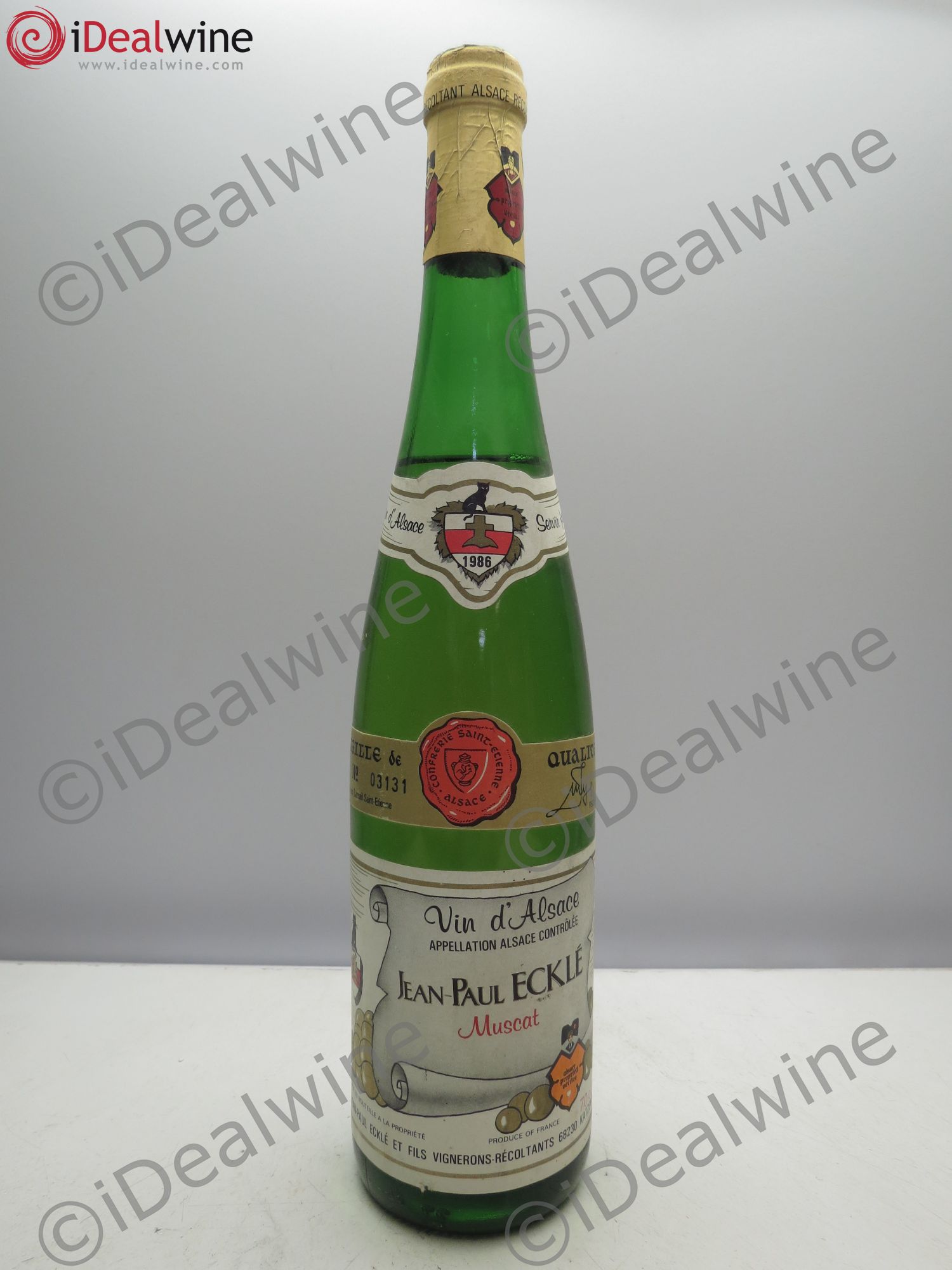 Alsace Muscat Jean-Paul Eklé 1986 - Posten von 1 Flasche - 0