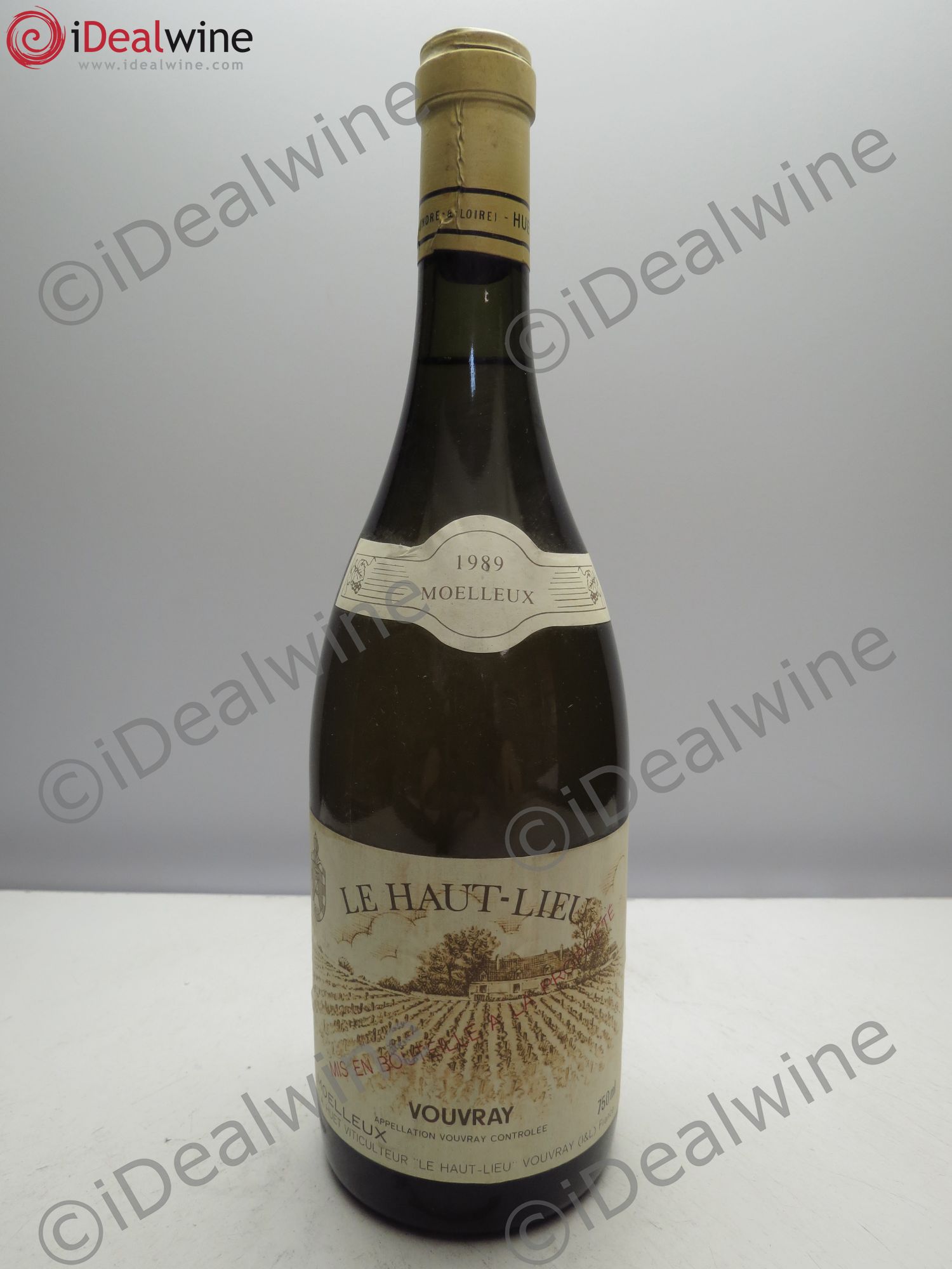 Vouvray Le Haut-Lieu Moelleux Domaine Huet 1989 - Lotto di 1 bottiglia - 0