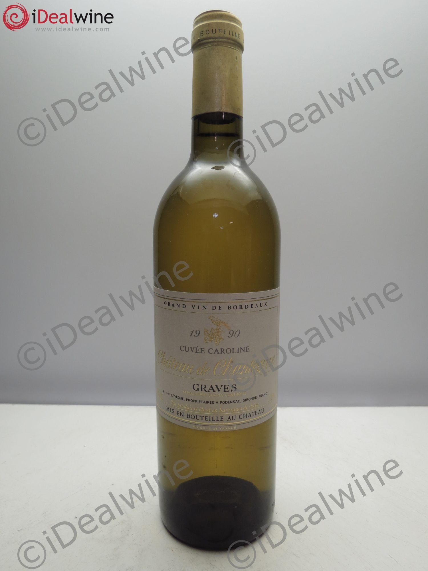 Château de Chantegrive Cuvée Caroline 1990 - Posten von 1 Flasche - 0