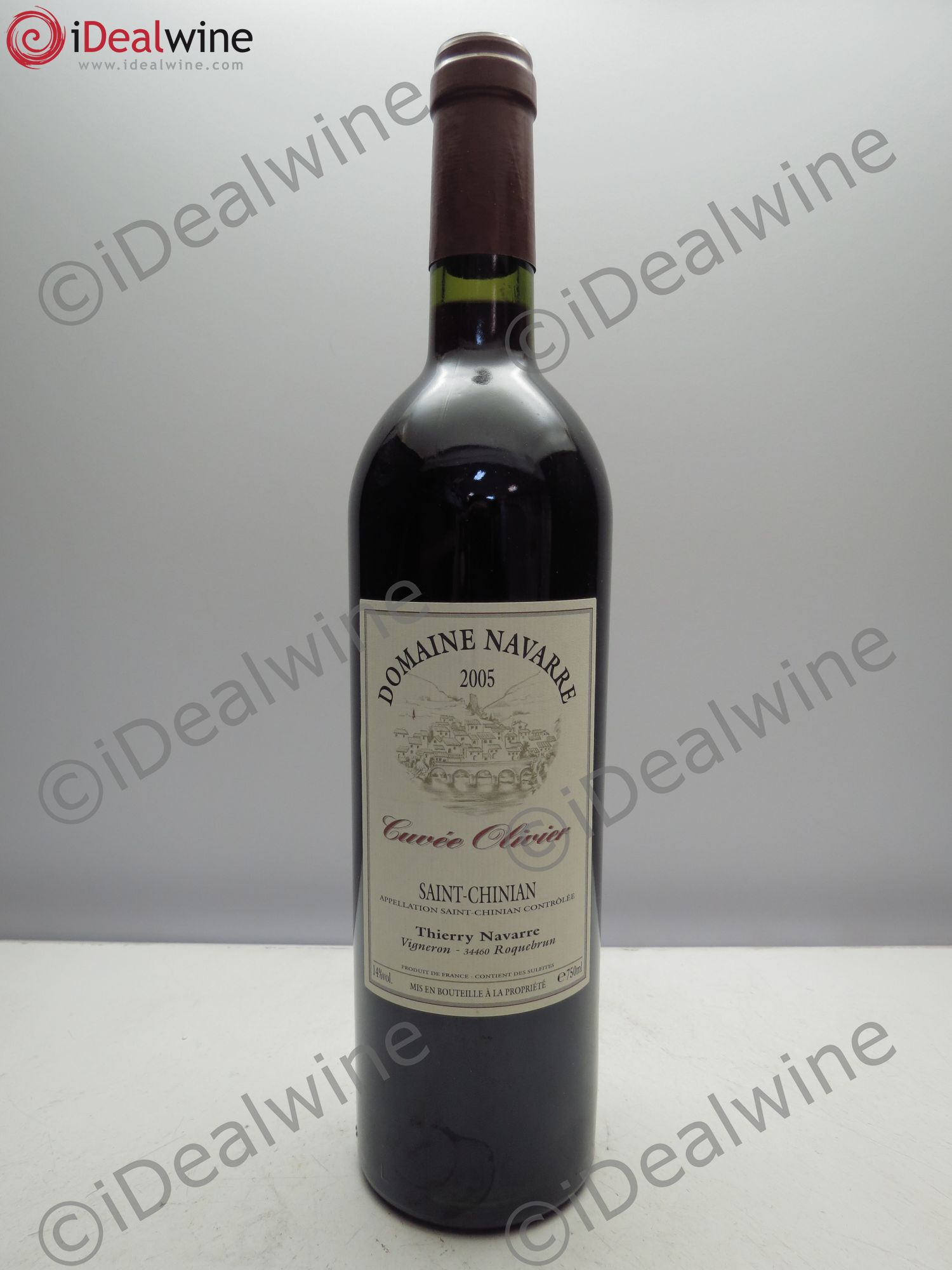 Saint-Chinian Cuvée Olivier Domaine Navarre 2005 - Posten von 1 Flasche - 0