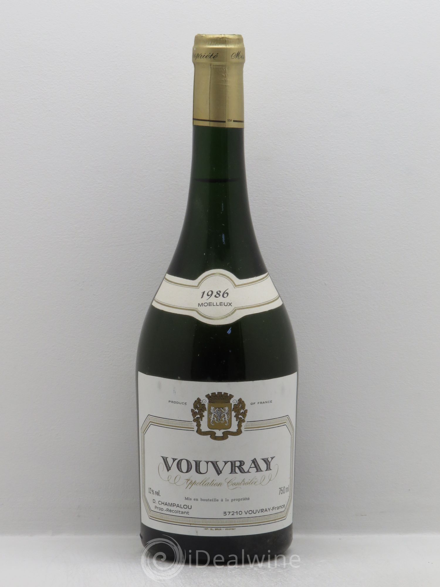 Vouvray Champalou 1986 - Posten von 1 Flasche - 0