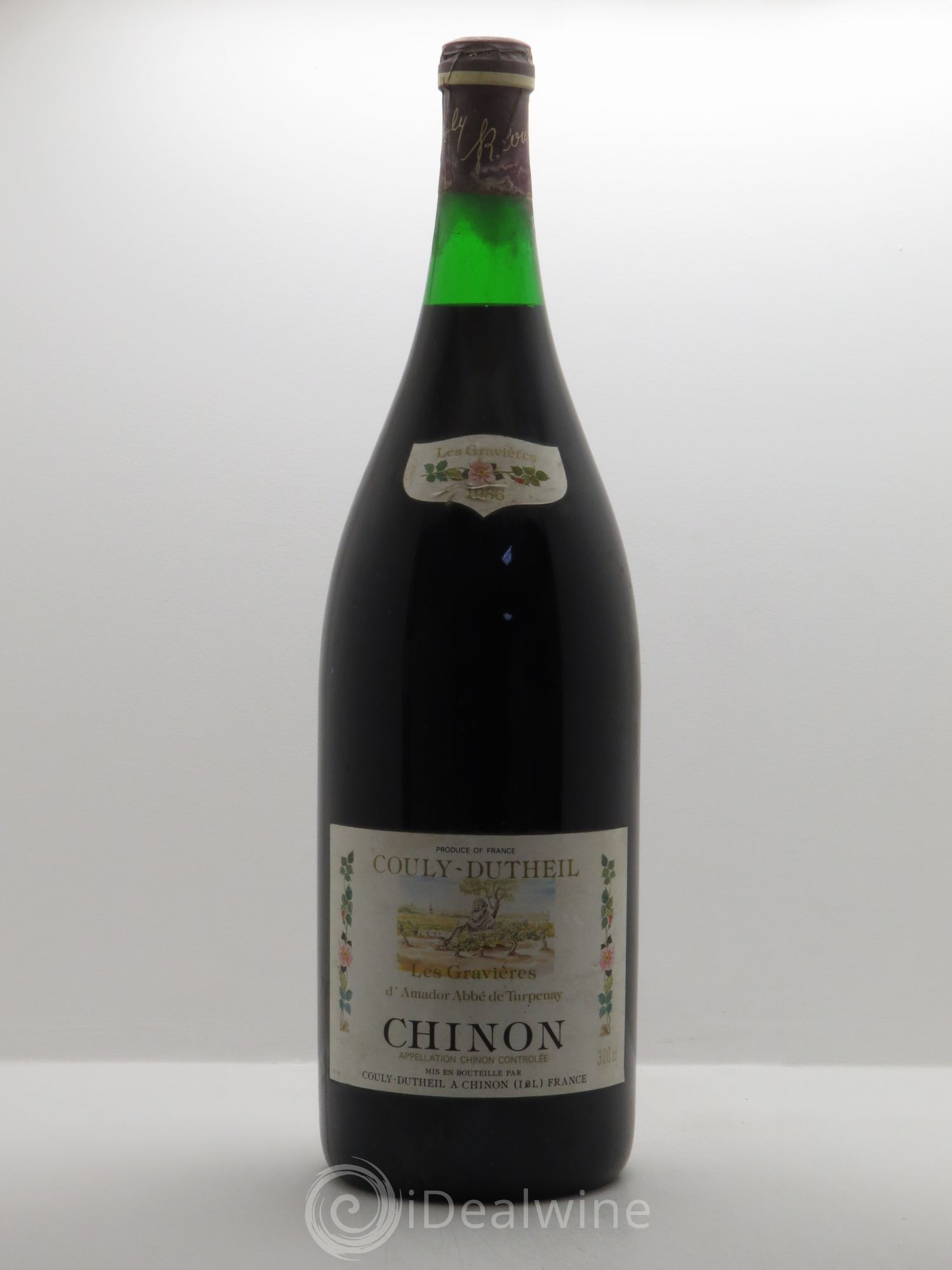 Chinon Les Gravières d'Amador Abbé de Turpenay 1986 - Posten von 1 Jeroboam - 0