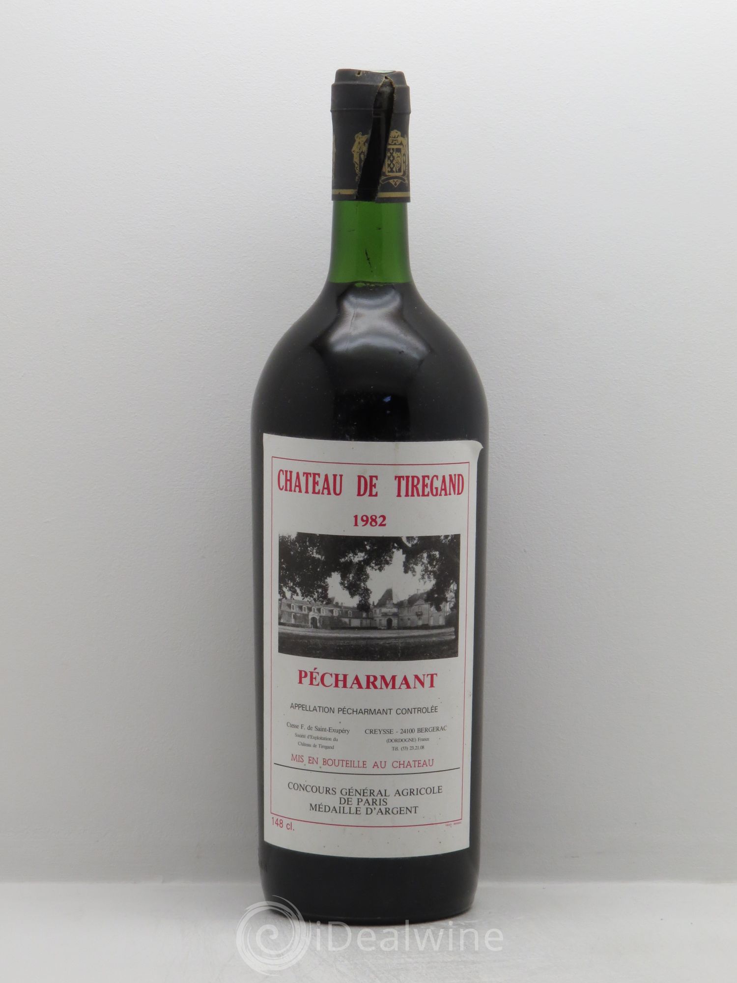 Pécharmant Château de Tiregand 1982 - Posten von 1 Magnum - 0
