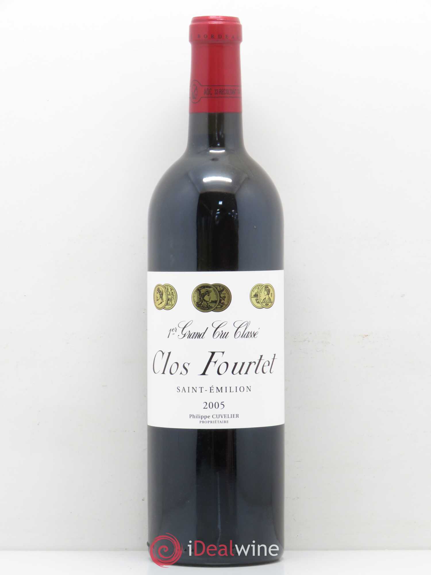 Clos Fourtet 1er Grand Cru Classé B 2005 - Lot de 1 bouteille - 0