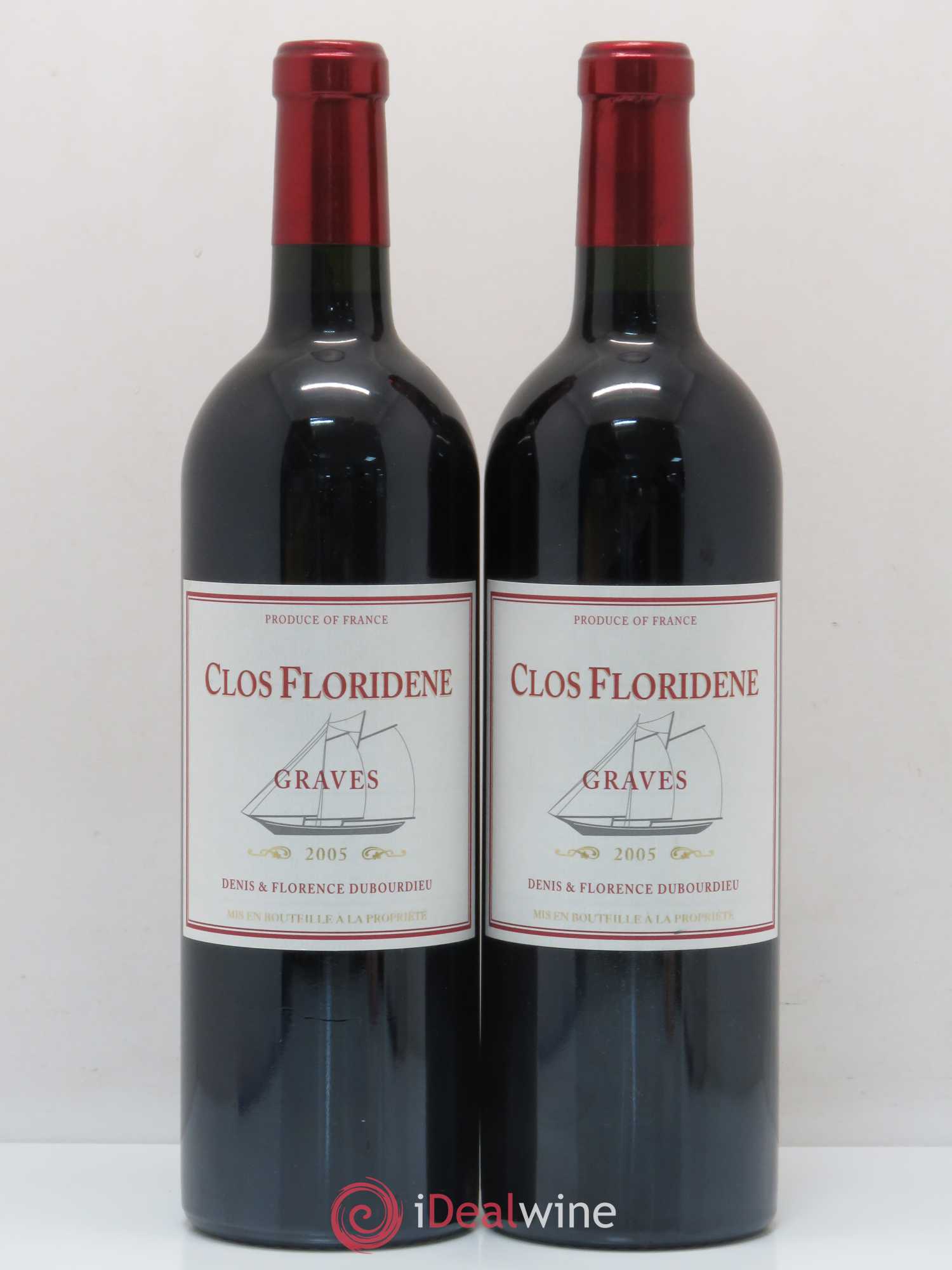 Clos Floridène 2005 - Lot de 2 bouteilles - 0