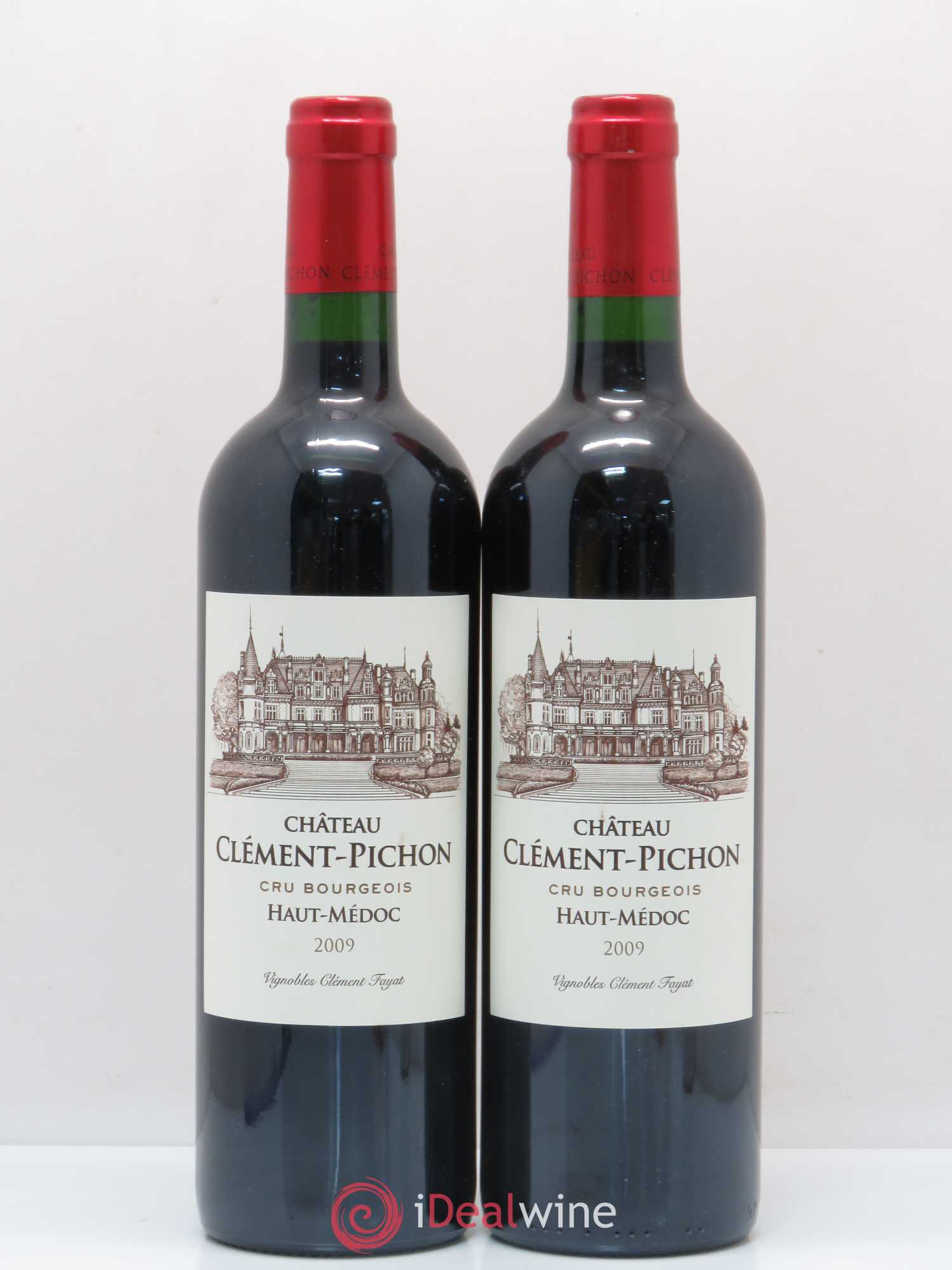 Château Clément-Pichon Cru Bourgeois 2009 - Lot de 2 bouteilles - 0