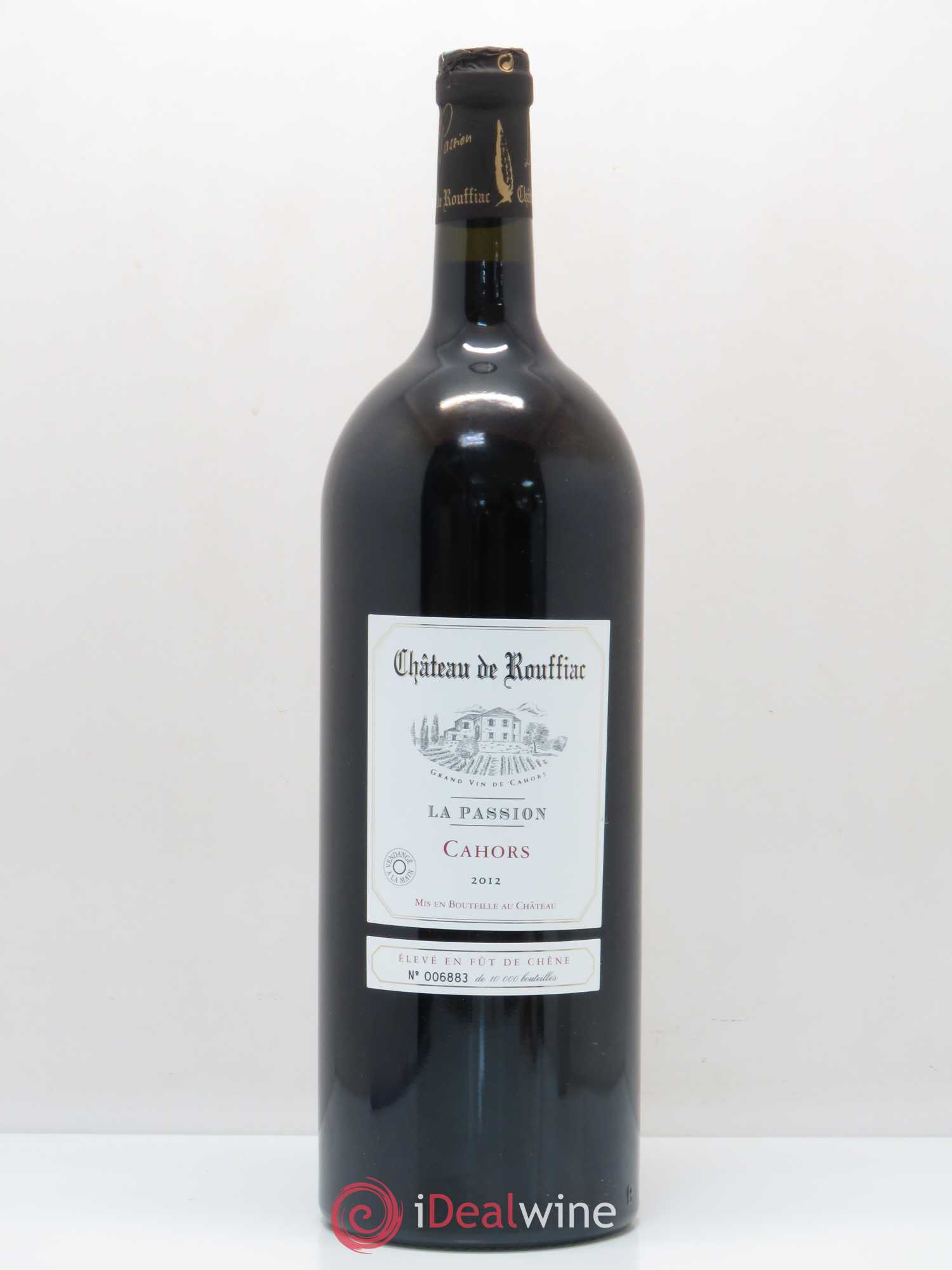 Cahors Château de Rouffiac 2012 - Posten von 1 Magnum - 0
