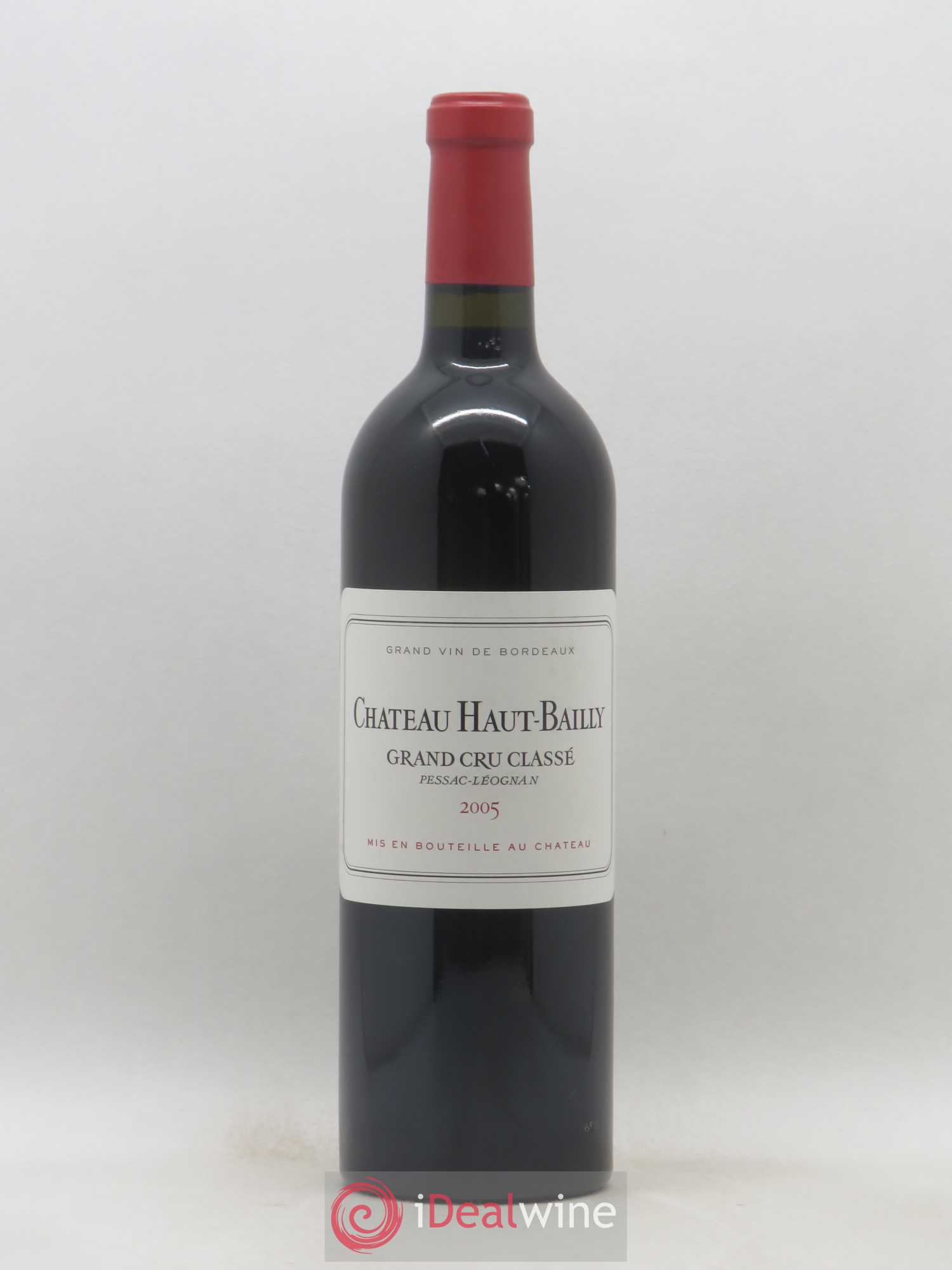 Château Haut-Bailly Cru Classé de Graves 2005 - Lot de 1 bouteille - 0