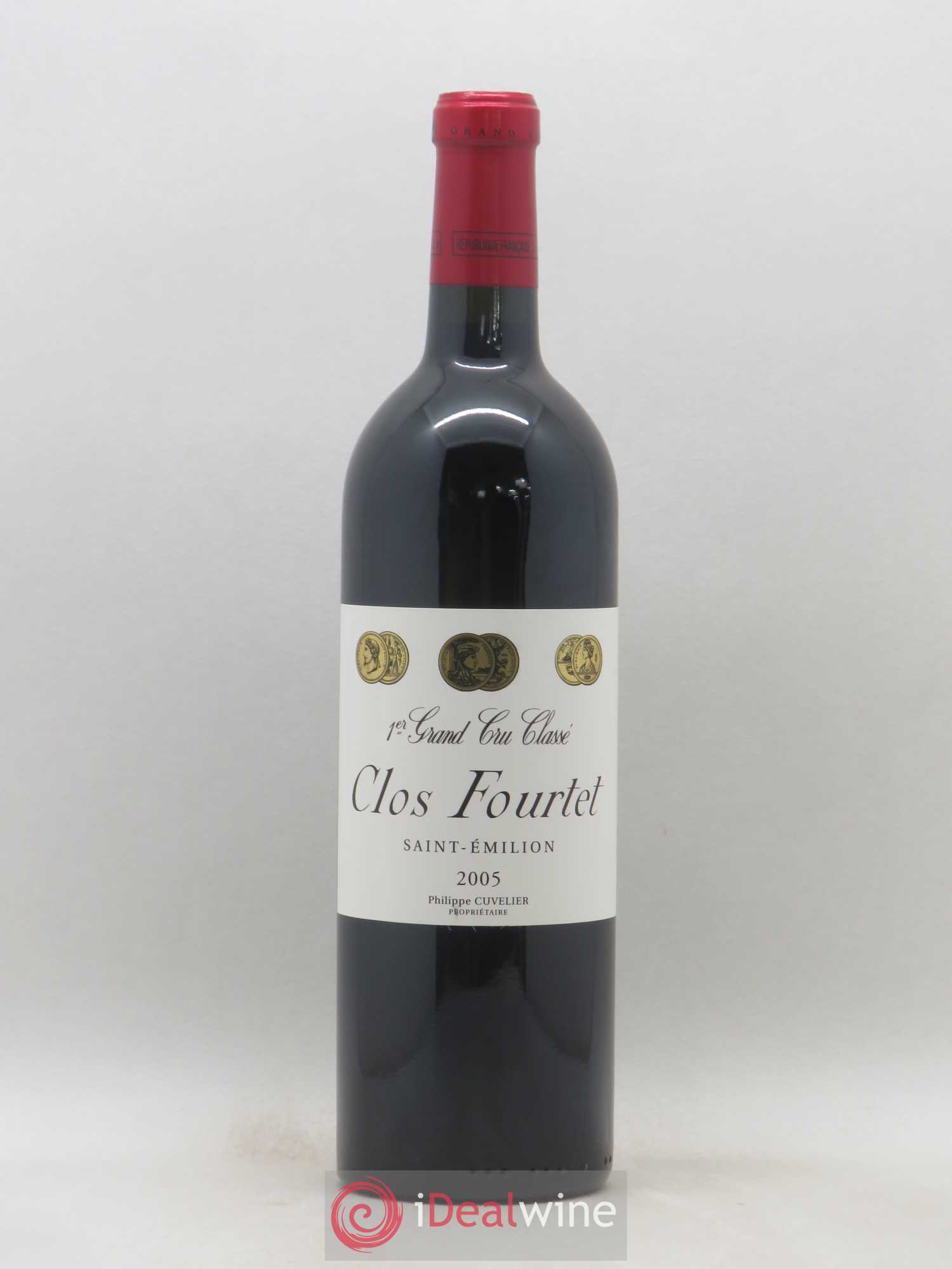Clos Fourtet 1er Grand Cru Classé B 2005 - Lot de 1 bouteille - 0