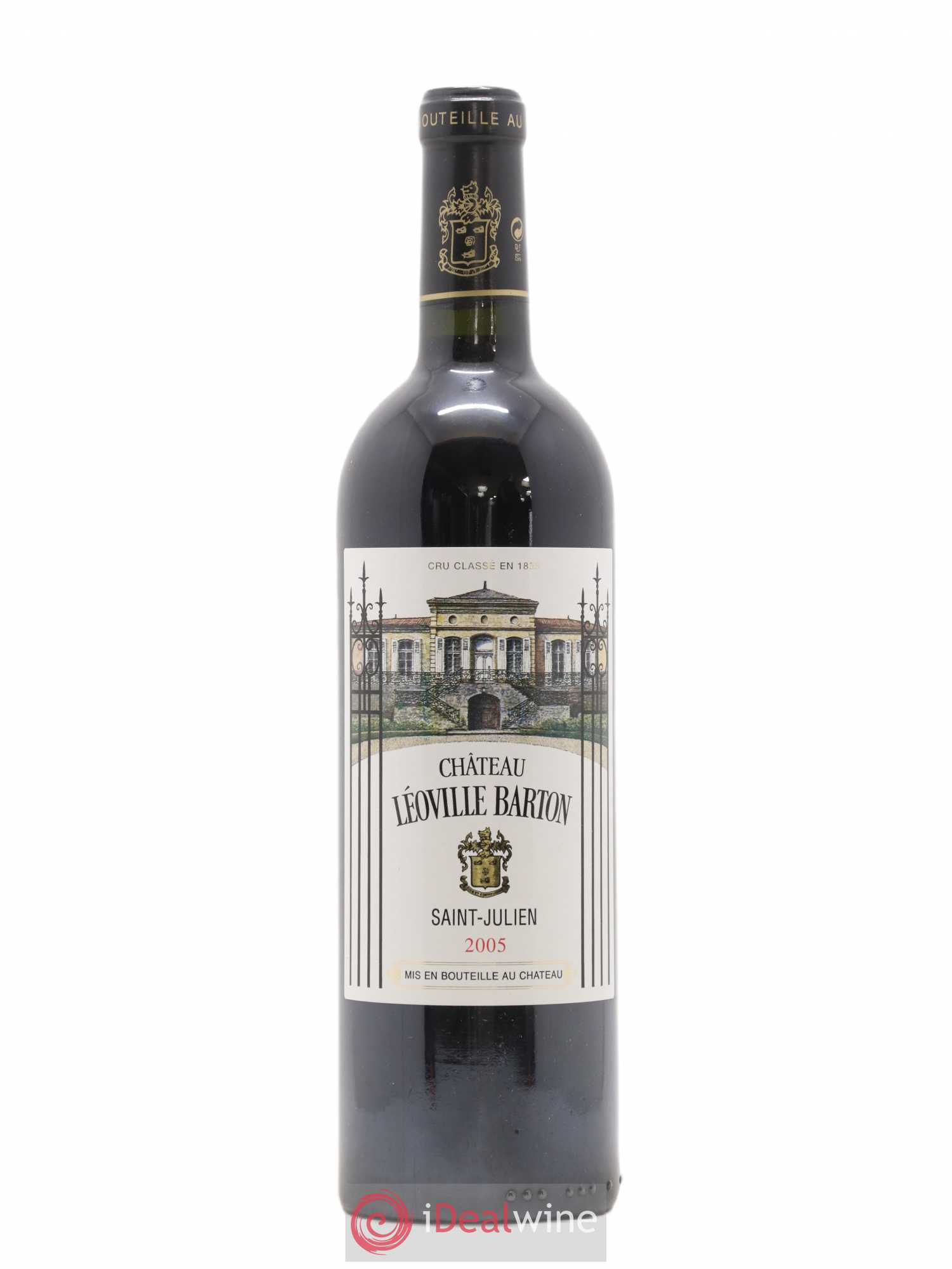 Château Léoville Barton 2ème Grand Cru Classé 2005 - Lot de 1 bouteille - 0