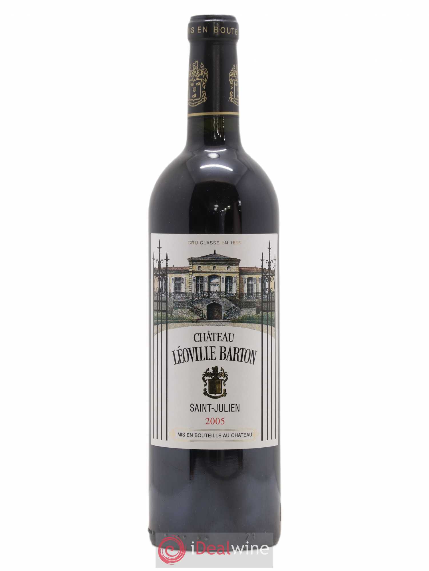 Château Léoville Barton 2ème Grand Cru Classé 2005 - Lot de 1 bouteille - 0