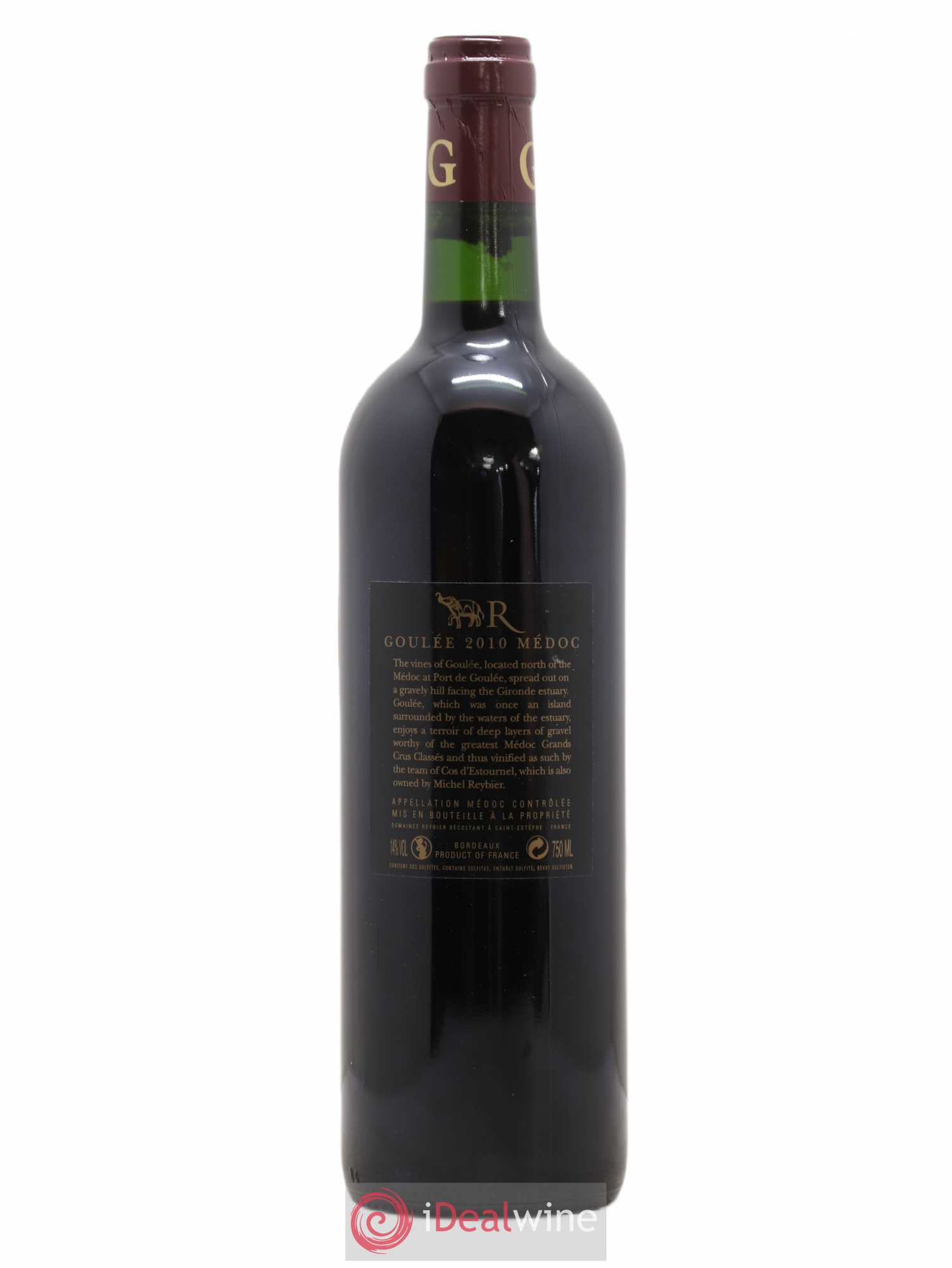 Goulée By Cos d'Estournel 2010 - Lot de 1 bouteille - 1