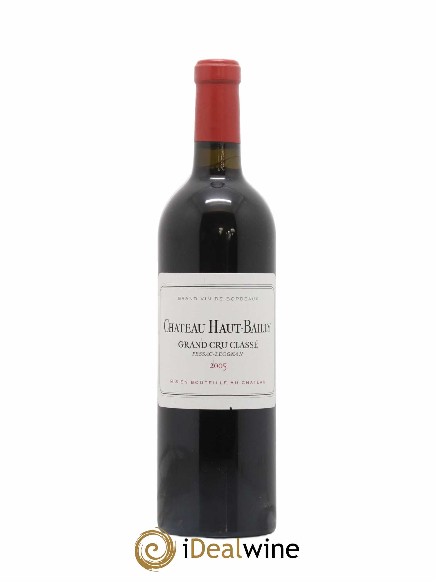 Château Haut-Bailly Cru Classé de Graves 2005 - Lot de 1 bouteille - 0