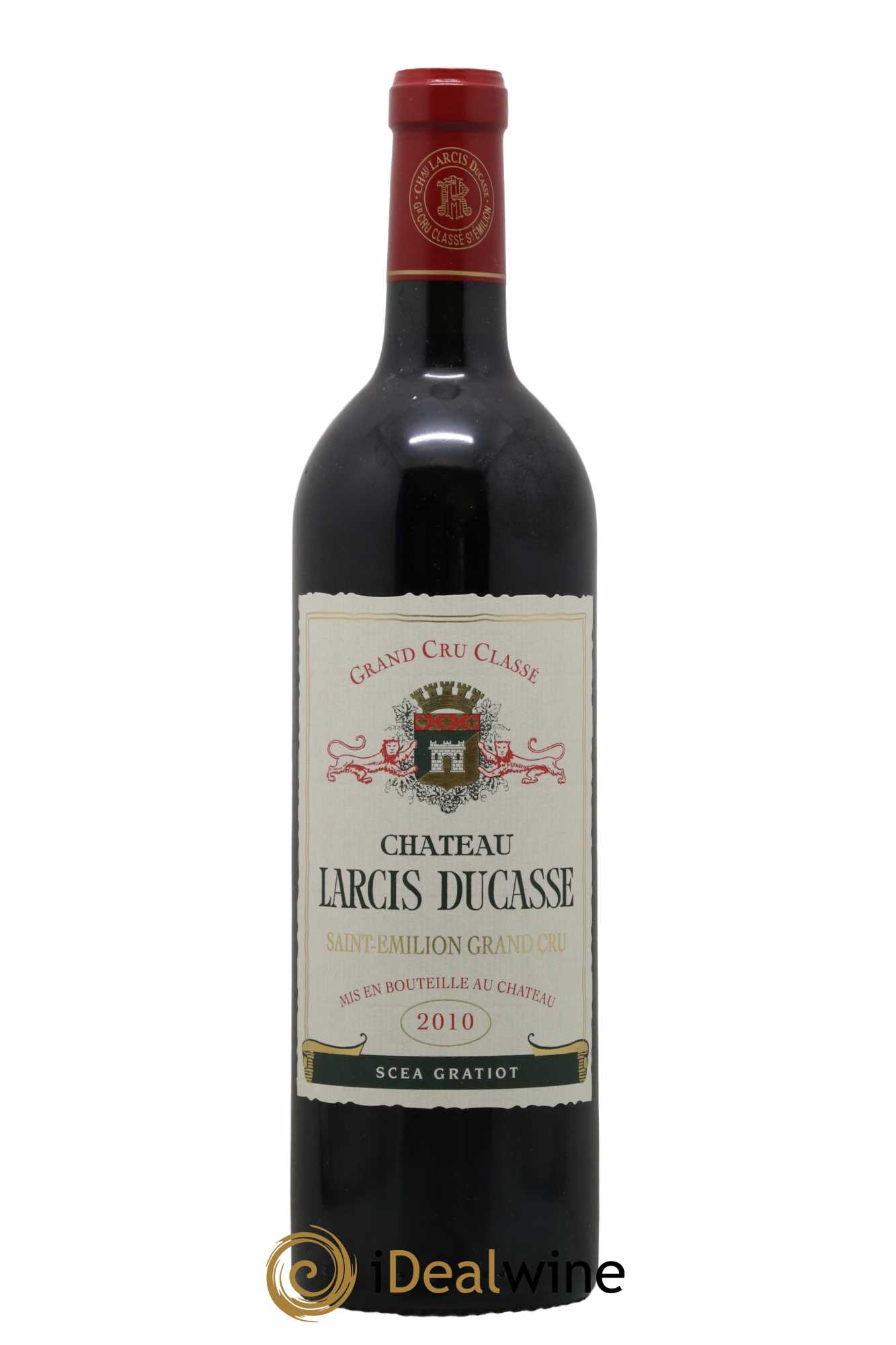Château Larcis Ducasse 1er Grand Cru Classé B 2010 - Lot de 1 bouteille - 0