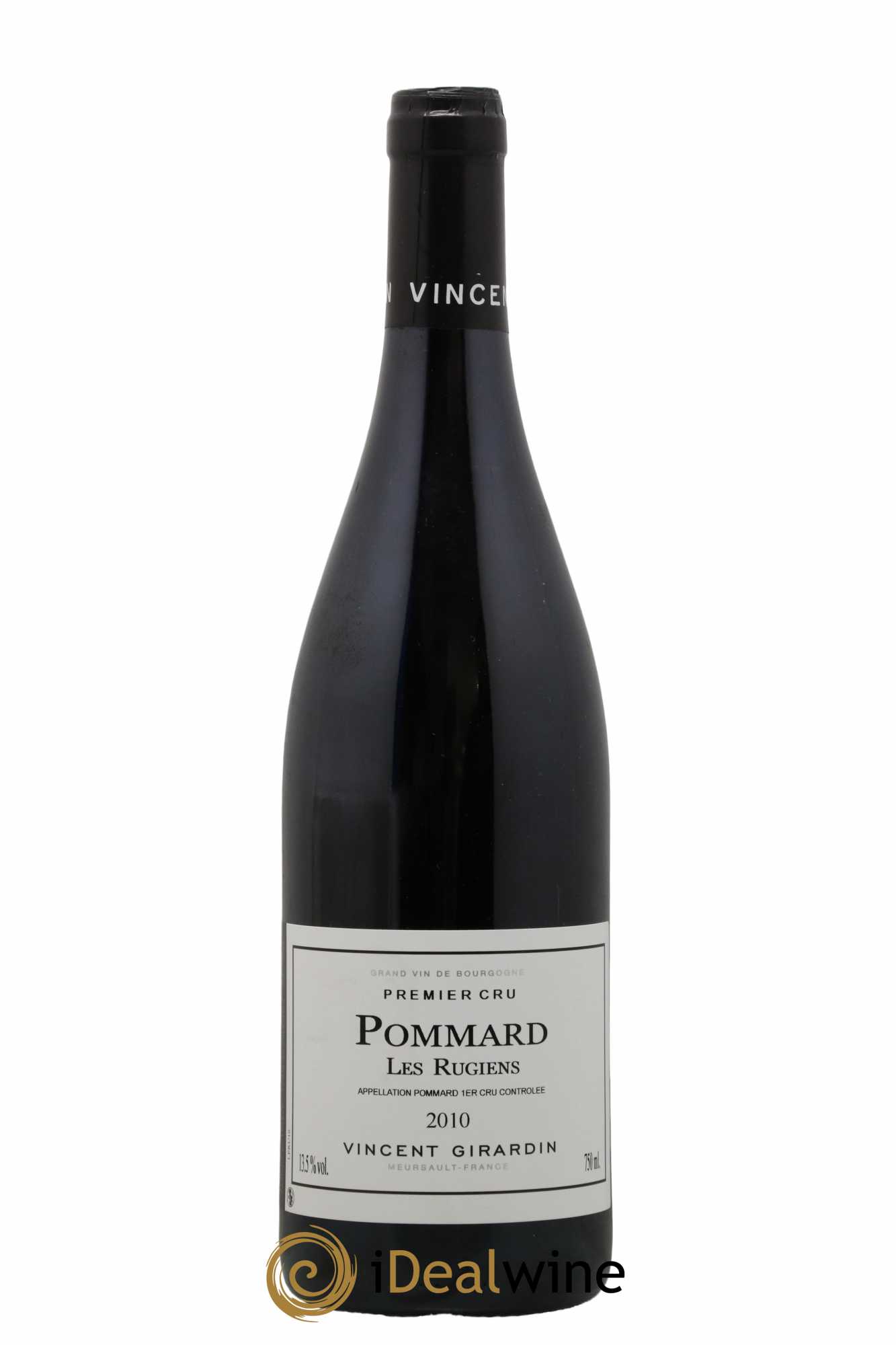 Pommard 1er Cru Les Rugiens Domaine Vincent Girardin 2010 - Lot de 1 bouteille - 0