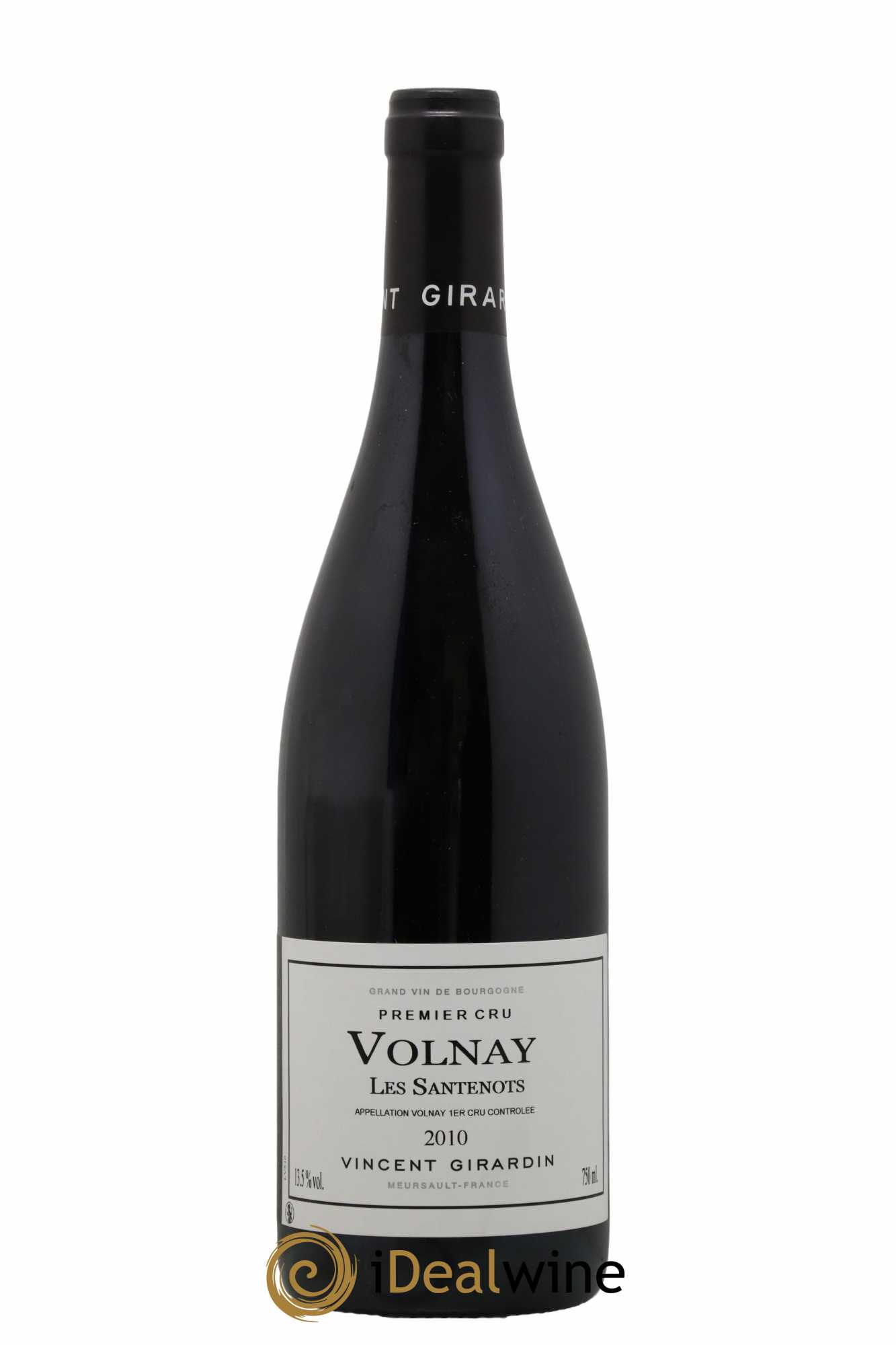 Volnay 1er Cru Les Santenots Domaine Vincent Girardin 2010 - Lot de 1 bouteille - 0