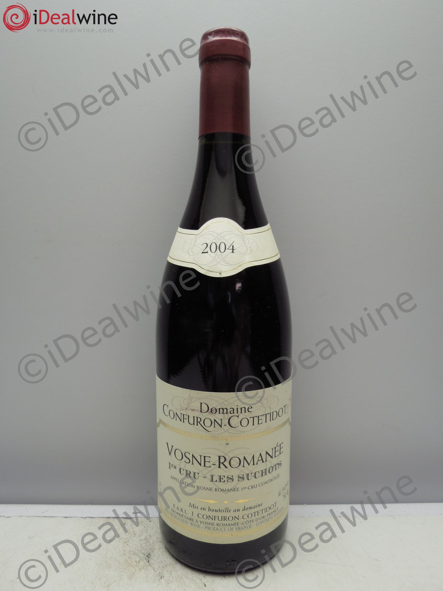 Vosne-Romanée 1er Cru Les Suchots Confuron-Cotetidot 2004 - Lot de 1 bouteille - 0
