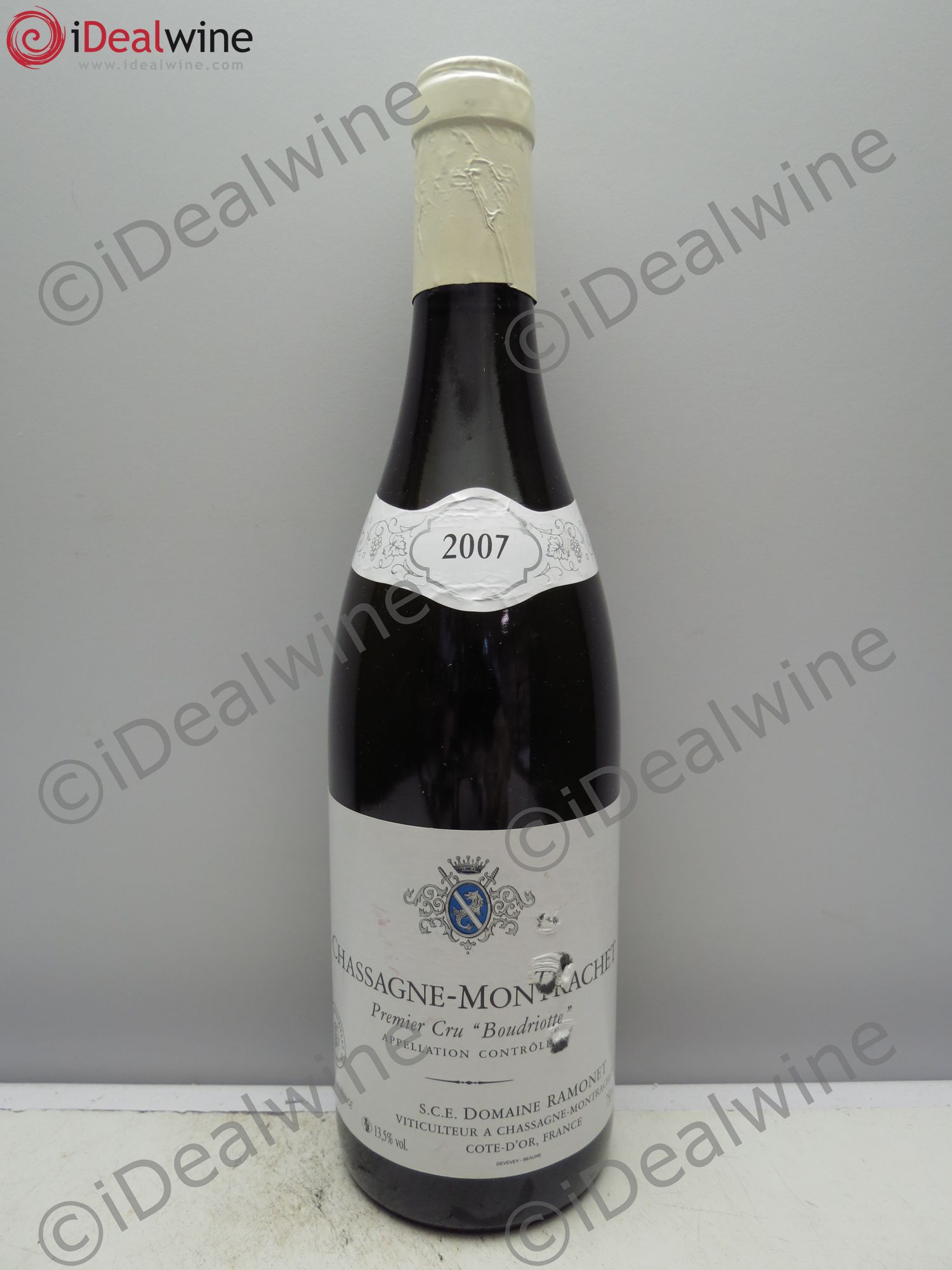 Chassagne-Montrachet 1er Cru Boudriotte Ramonet (Domaine) 2007 - Lot de 1 bouteille - 0