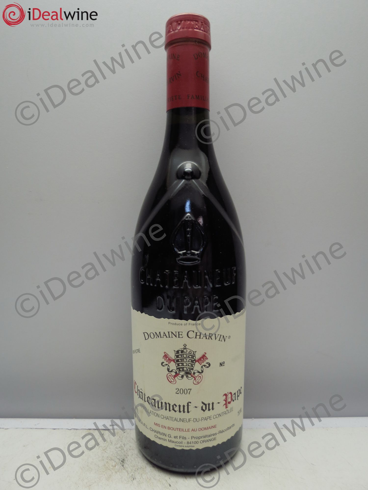 Châteauneuf-du-Pape Charvin (Domaine) 2007 - Lot de 1 bouteille - 0