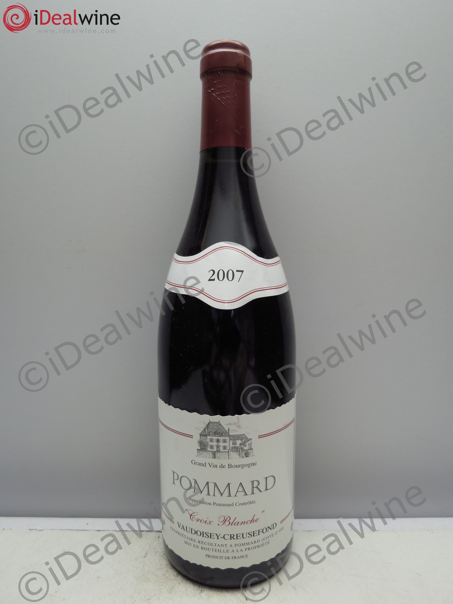 Pommard Croix Blanche Vaudoisey-Creusefond 2007 - Lot de 1 bouteille - 0