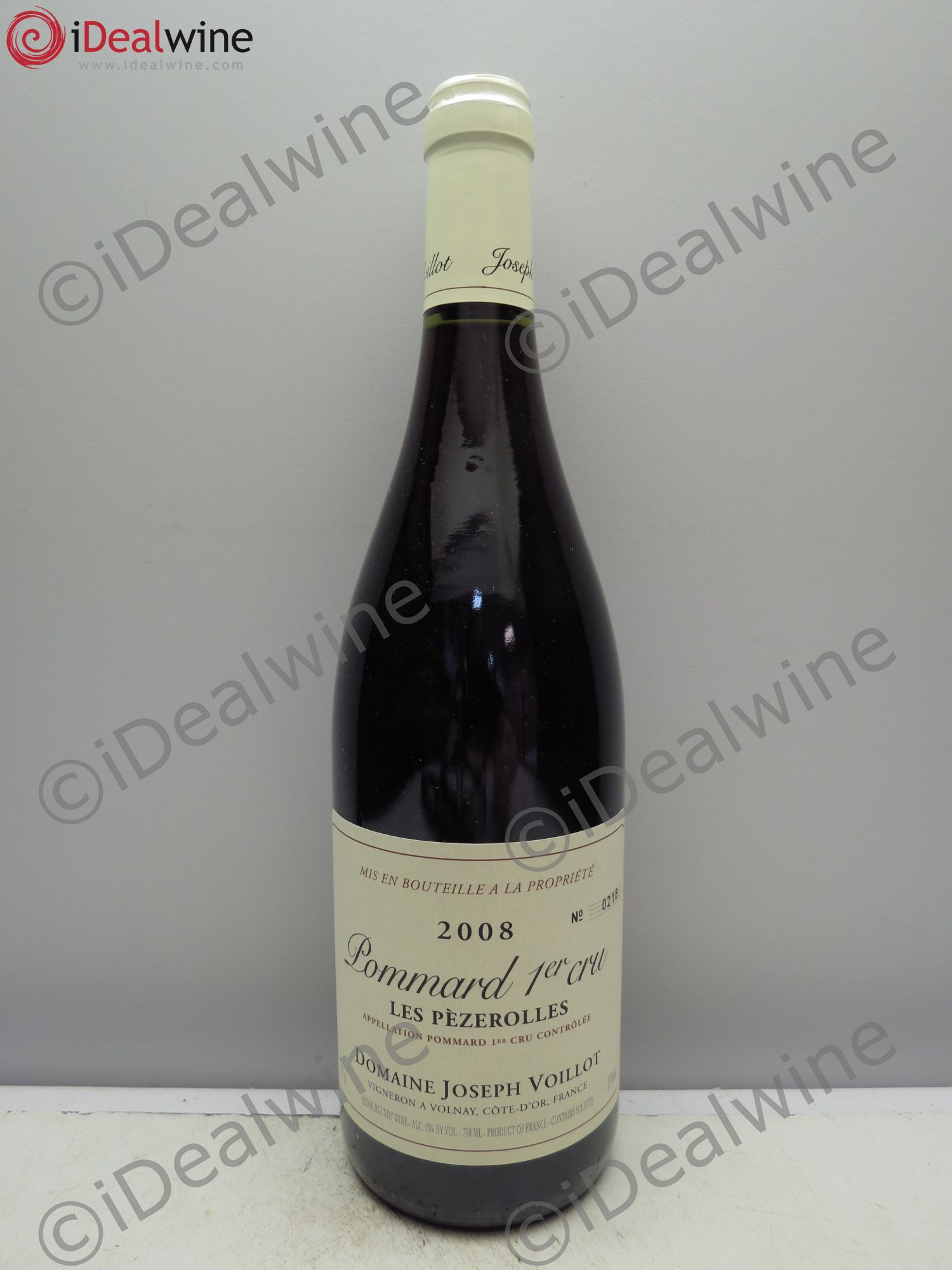 Pommard 1er Cru Domaine Joseph Voillot 2008 - Posten von 1 Flasche - 0