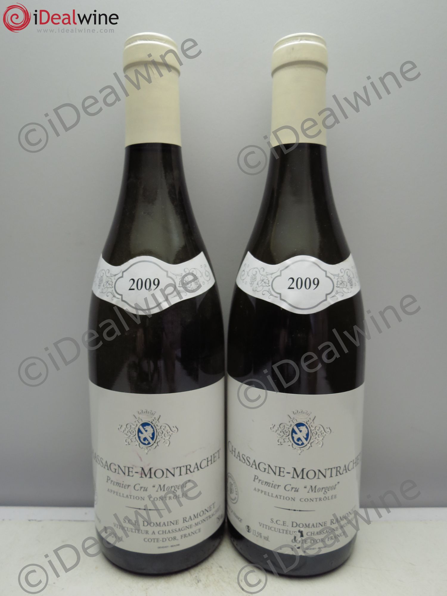 Chassagne-Montrachet 1er Cru Morgeot Ramonet (Domaine) 2009 - Lot de 2 bouteilles - 0