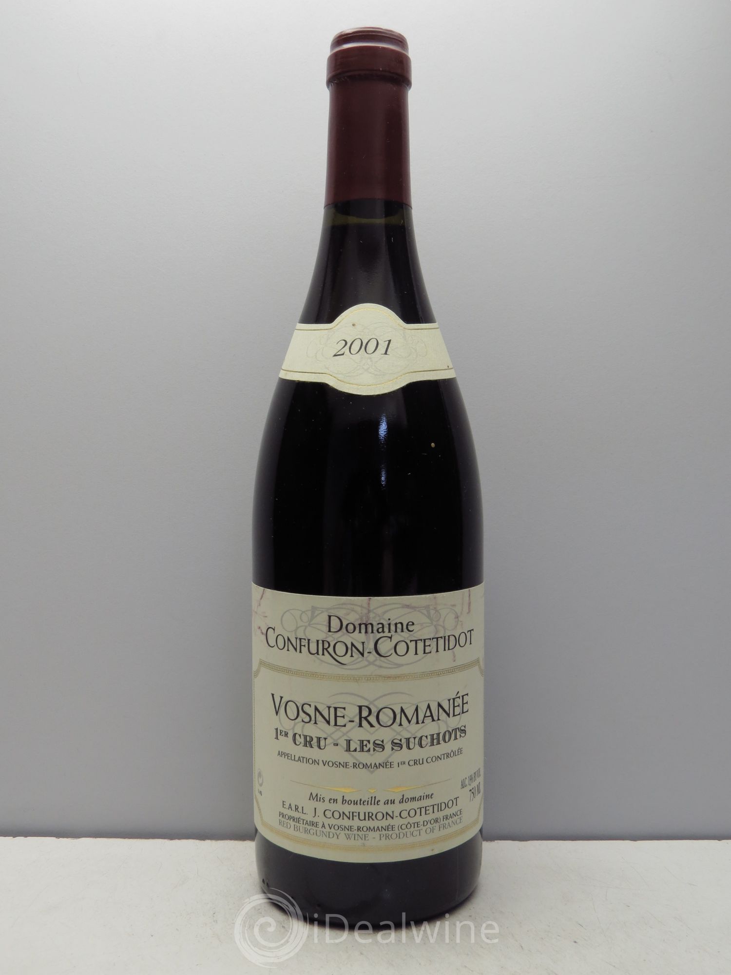Vosne-Romanée 1er Cru Les Suchots Confuron-Cotetidot 2001 - Lot de 1 bouteille - 0