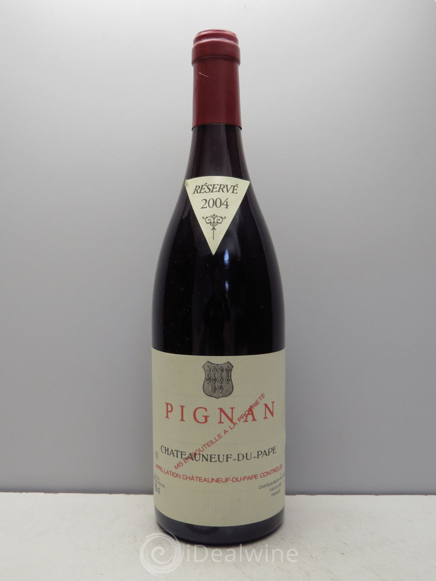 Châteauneuf-du-Pape Pignan Emmanuel Reynaud 2004 - Lot de 1 bouteille - 0