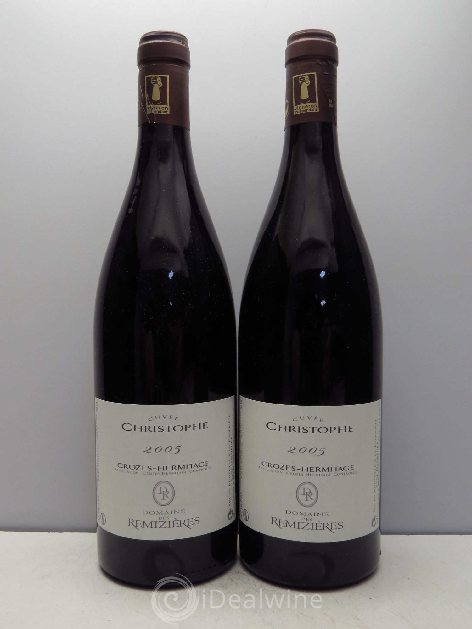 Crozes-Hermitage Cuvée Christophe Domaine des Remizières 2005 - Posten von 2 Flaschen - 0