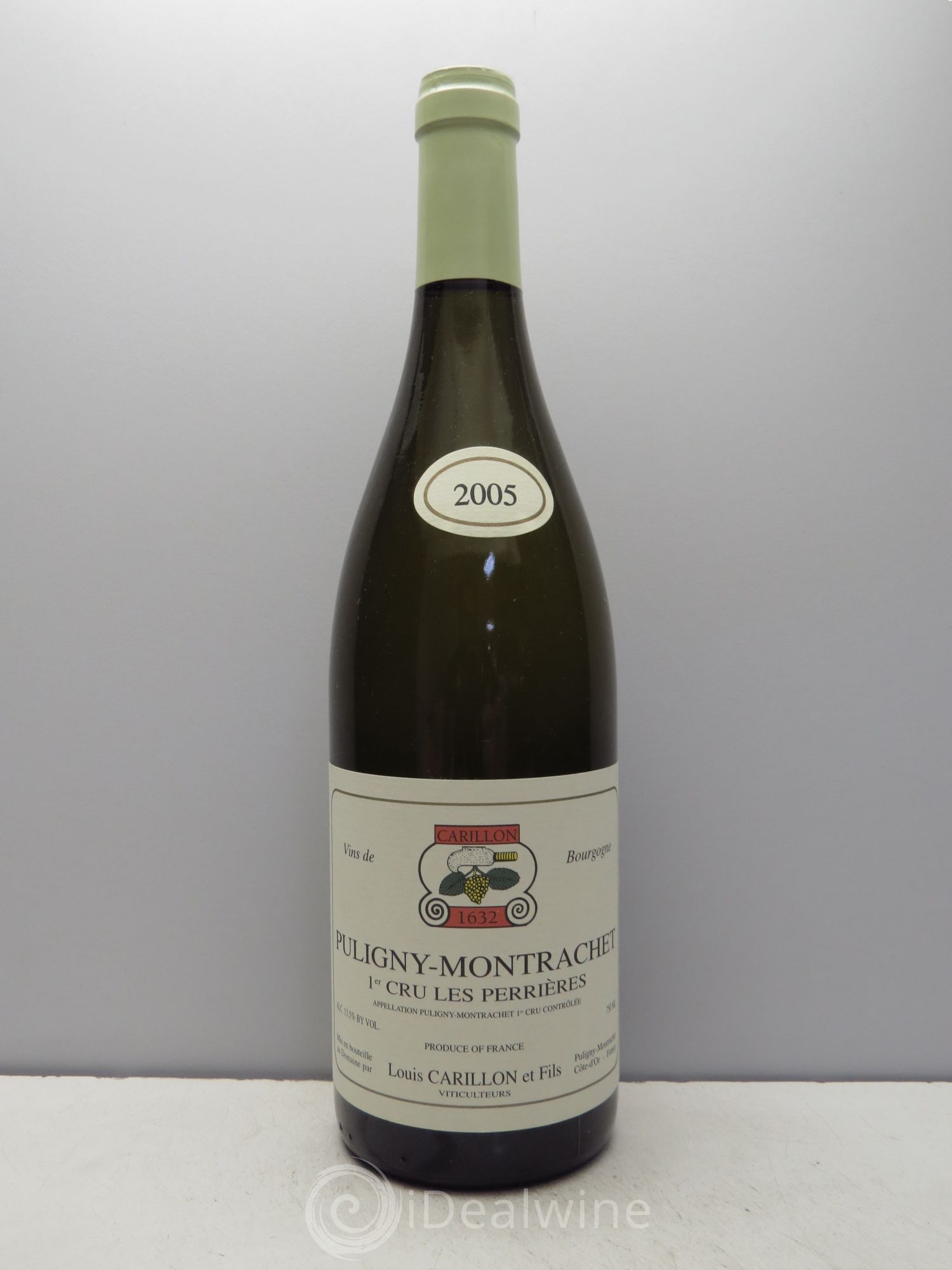 Puligny-Montrachet 1er Cru Les Perrières Louis Carillon & Fils 2005 - Lot de 1 bouteille - 0