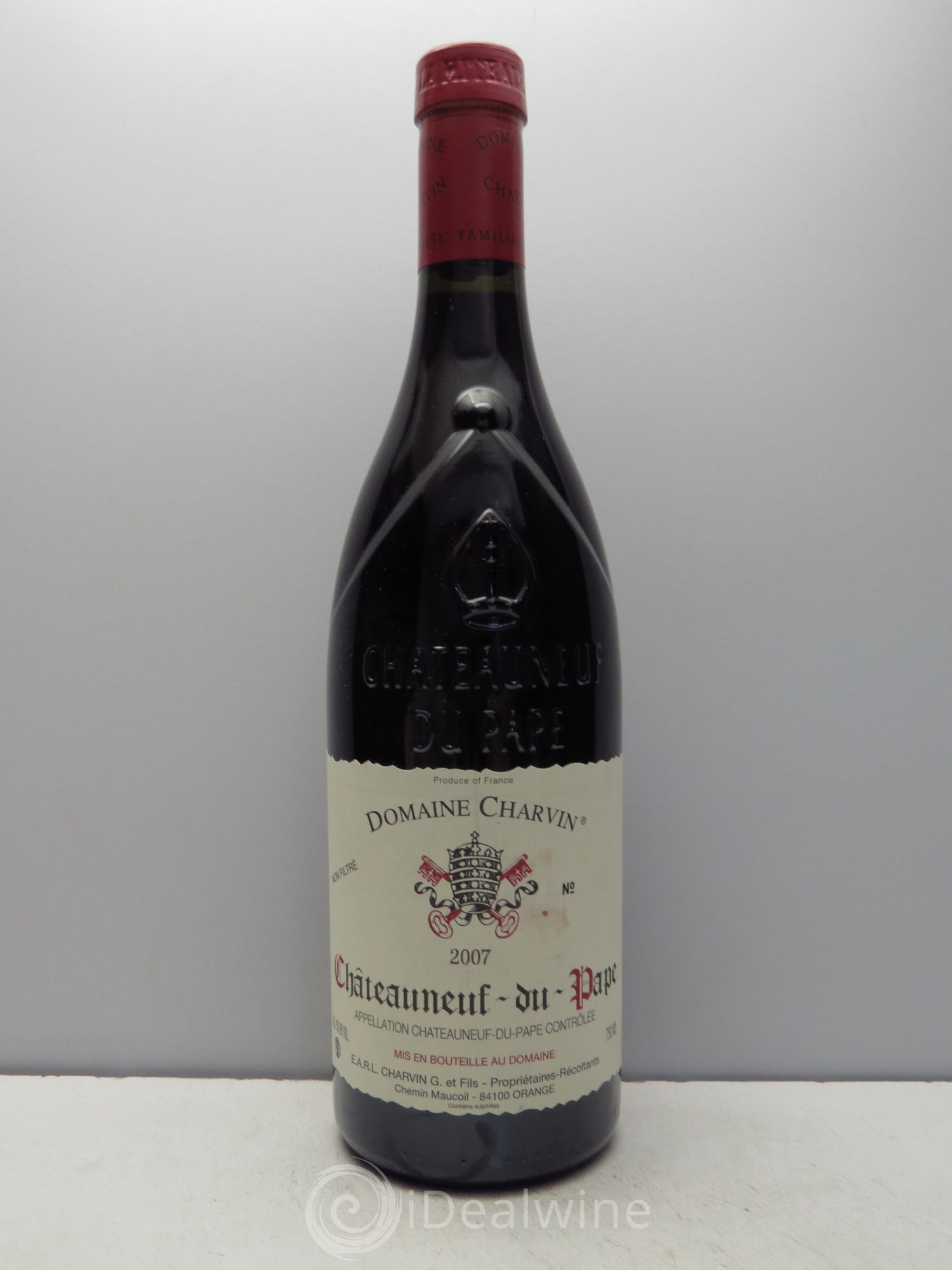 Châteauneuf-du-Pape Charvin (Domaine) 2007 - Lot de 1 bouteille - 0
