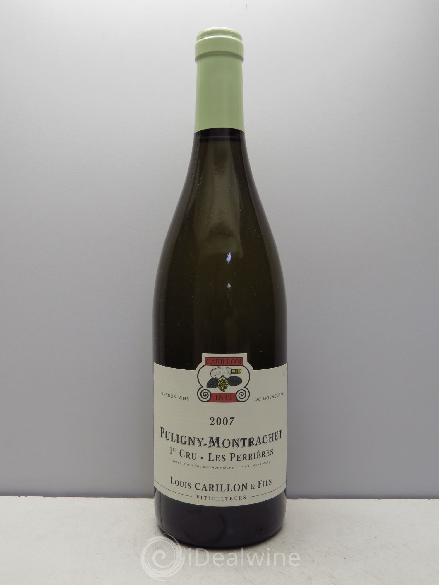 Puligny-Montrachet 1er Cru Les Perrières Louis Carillon & Fils 2007 - Lot de 1 bouteille - 0