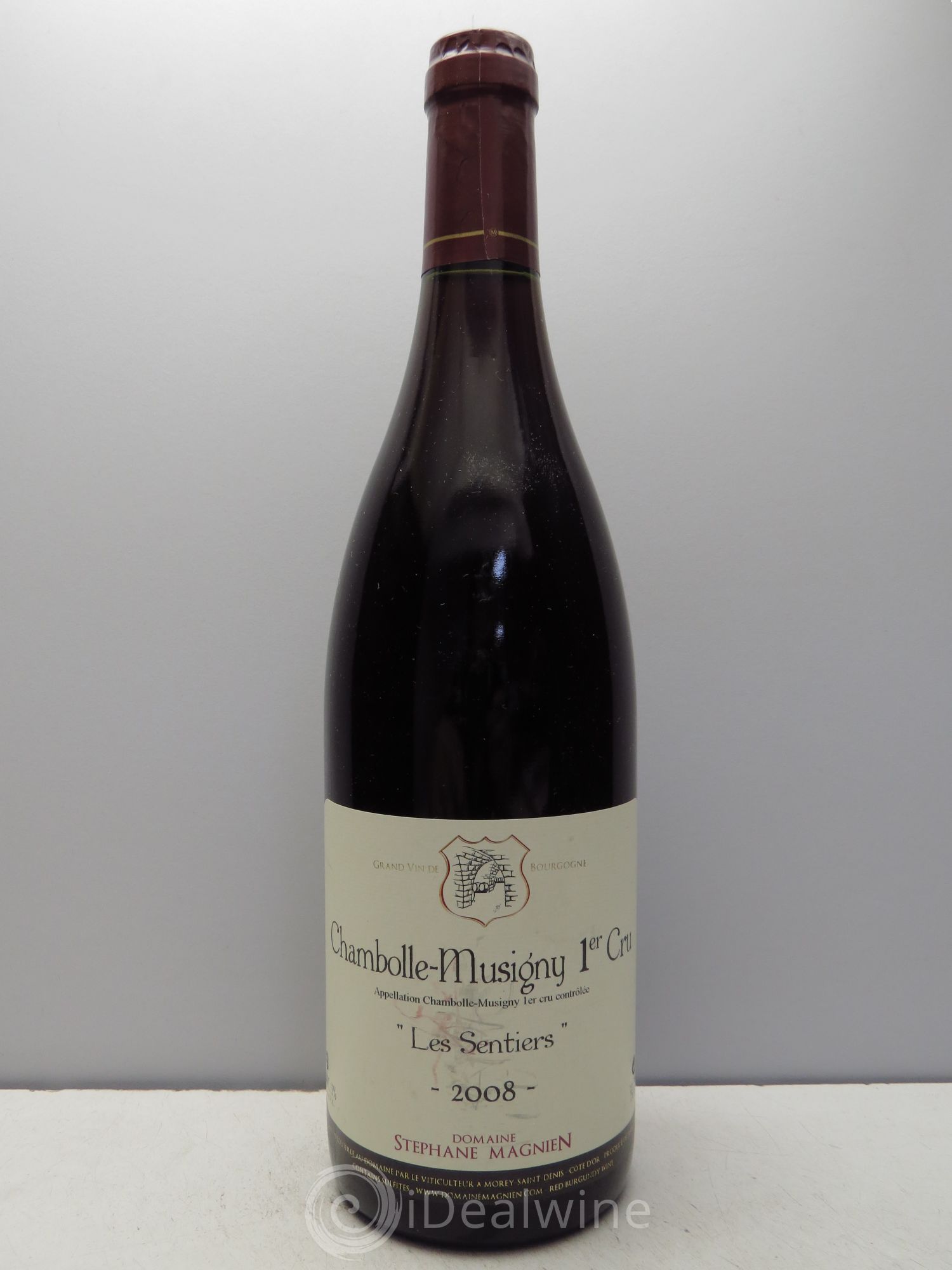 Chambolle-Musigny 1er Cru Domaine Stéphane Magnien 2008 - Lot de 1 bouteille - 0