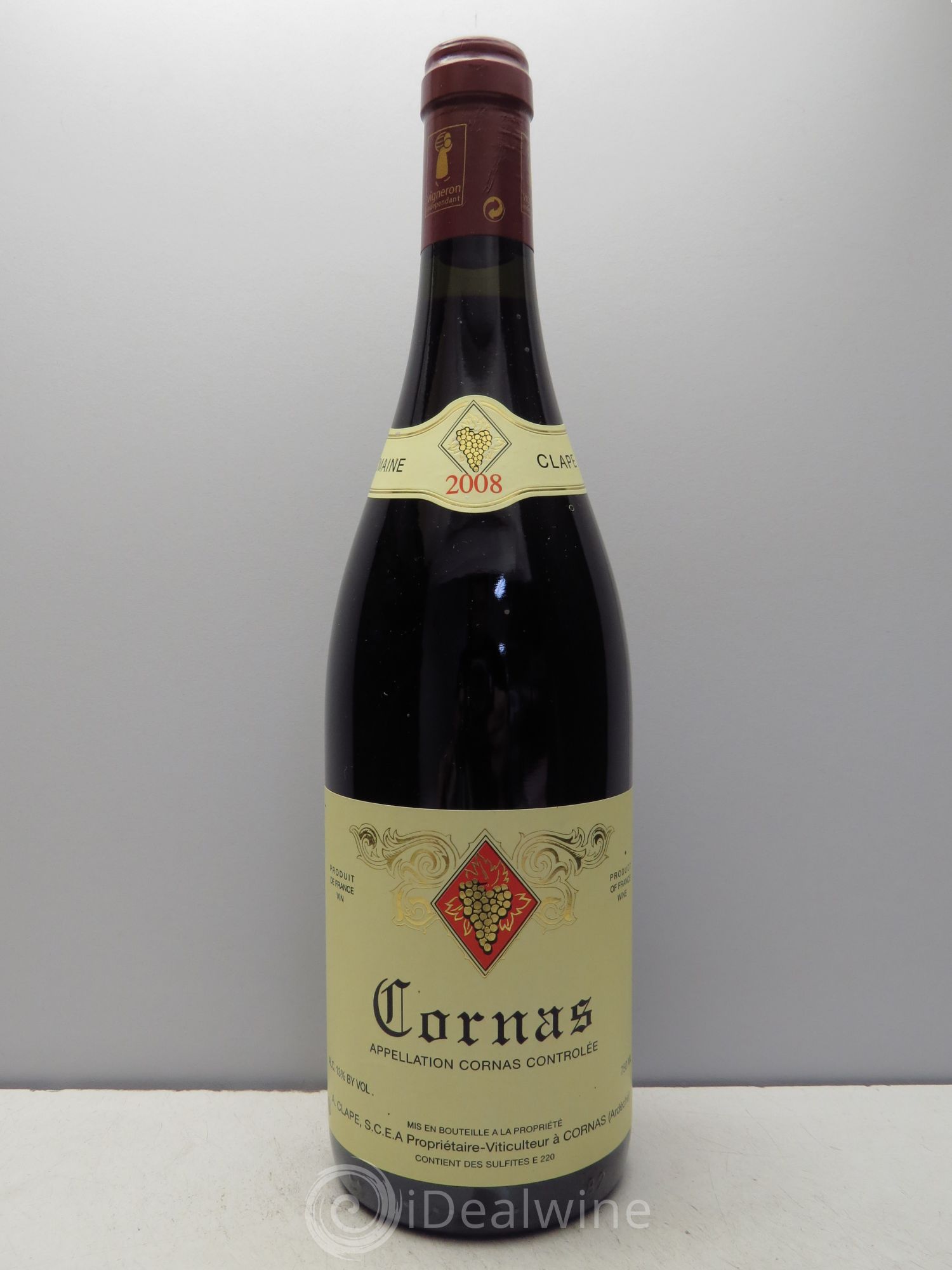 Cornas Auguste Clape 2008 - Lot de 1 bouteille - 0