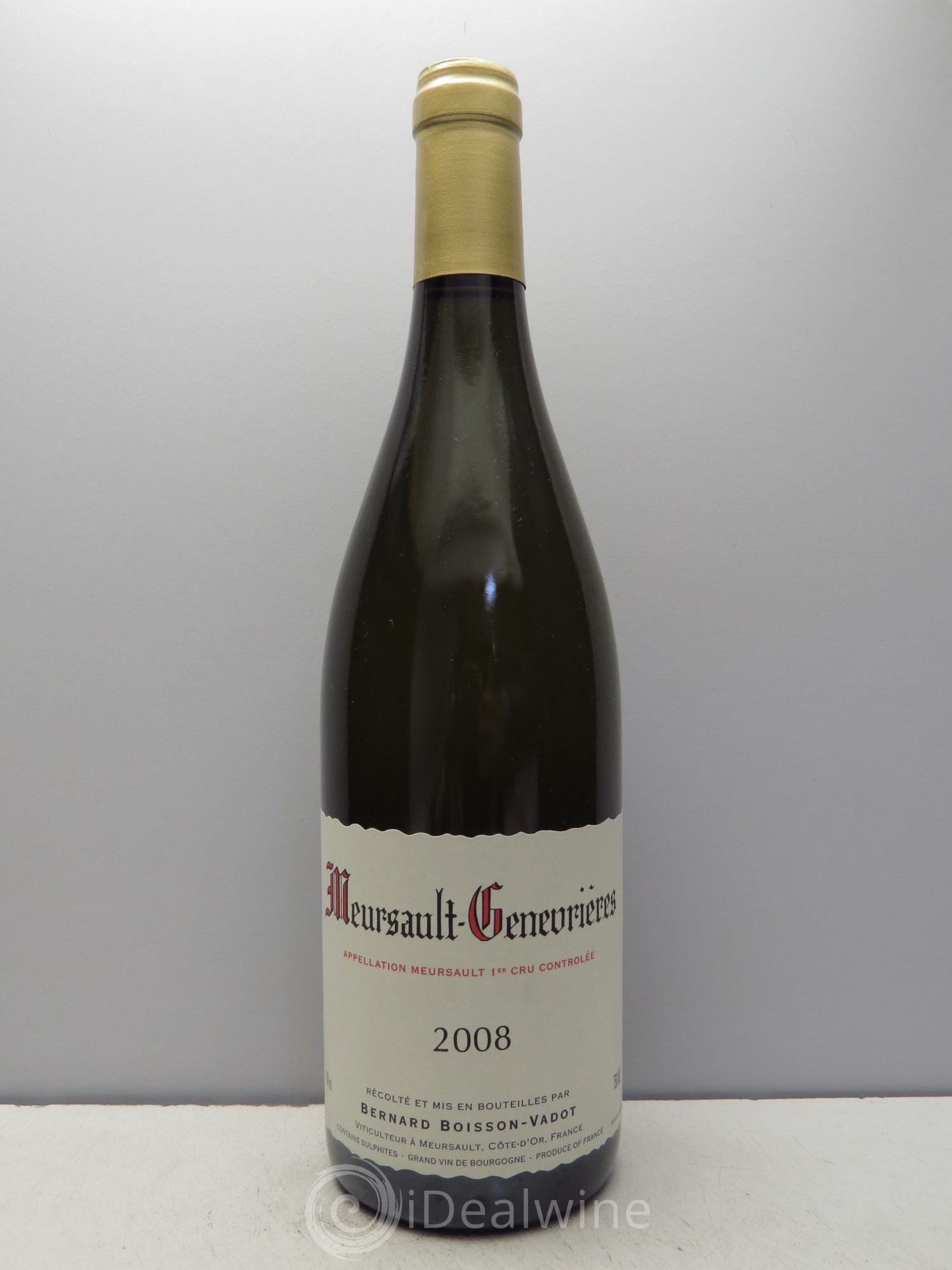 Meursault 1er Cru 2008 - Posten von 1 Flasche - 0