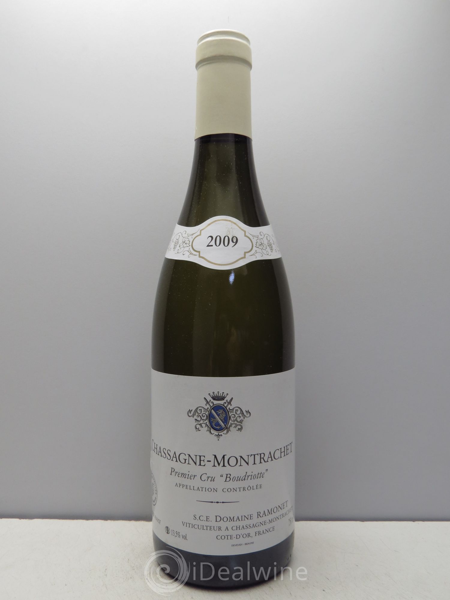 Chassagne-Montrachet 1er Cru Boudriotte Ramonet (Domaine) 2009 - Lot de 1 bouteille - 0