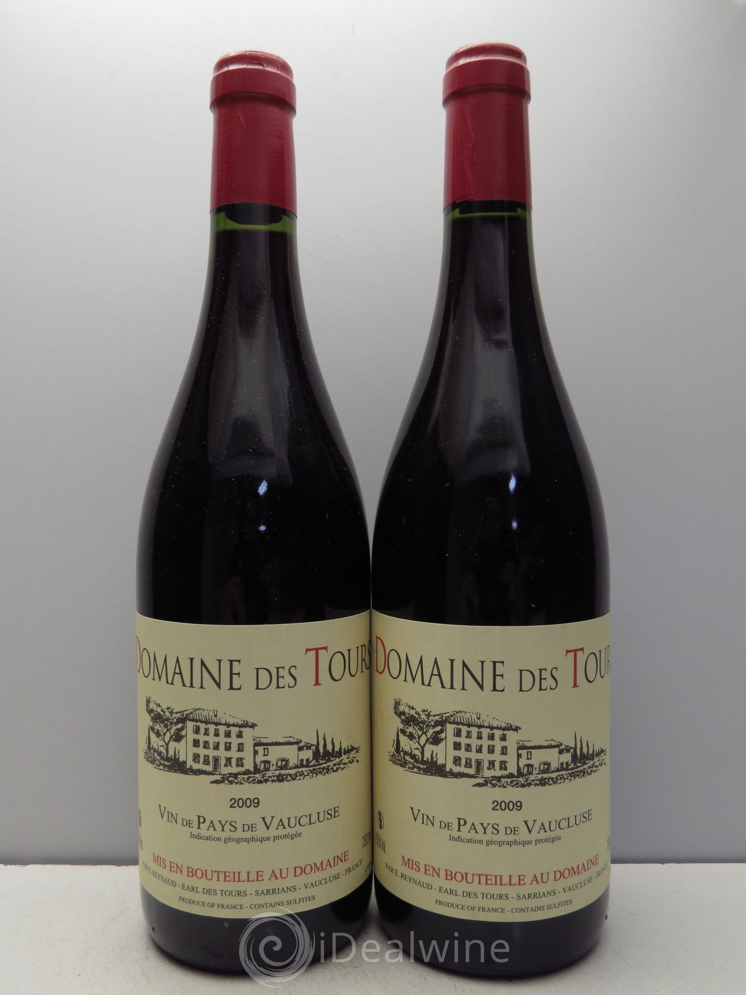 Divers VDP du Vaucluse Domaine des Tours 2009 - Posten von 2 Flaschen - 0