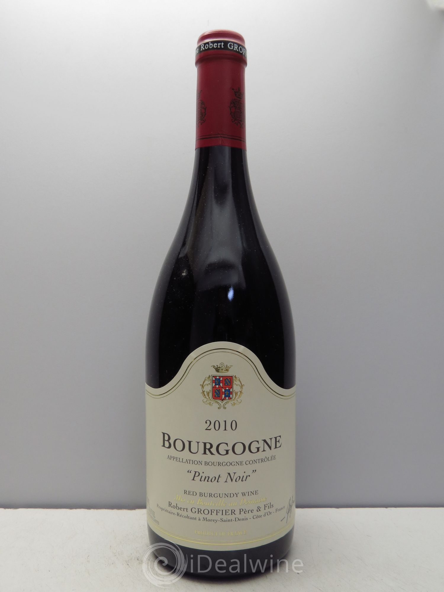 Bourgogne Pinot Noir Domaine Groffier 2010 - Posten von 1 Flasche - 0