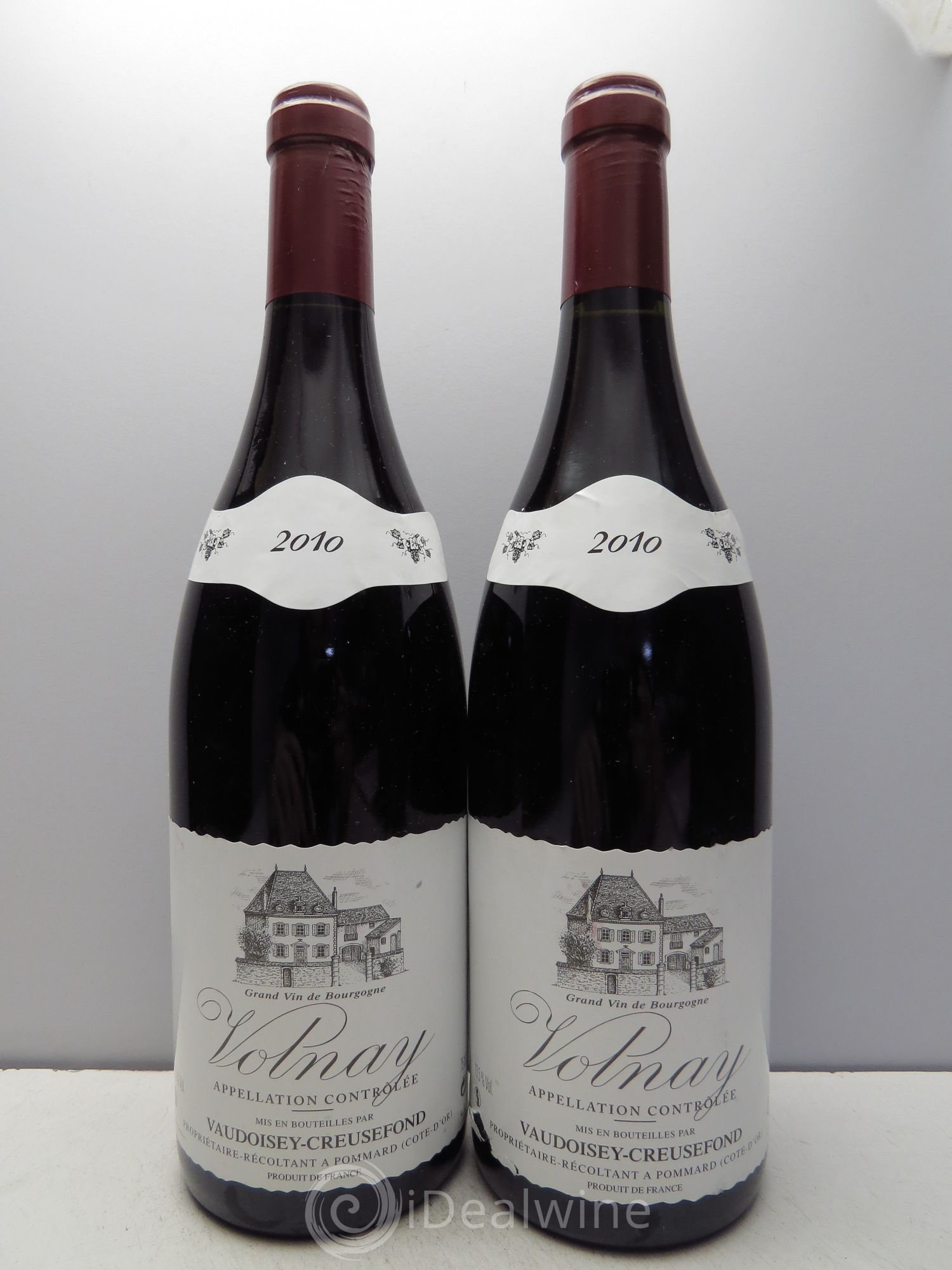 Volnay Domaine Vaudoisey Creusefond 2010 - Posten von 2 Flaschen - 0