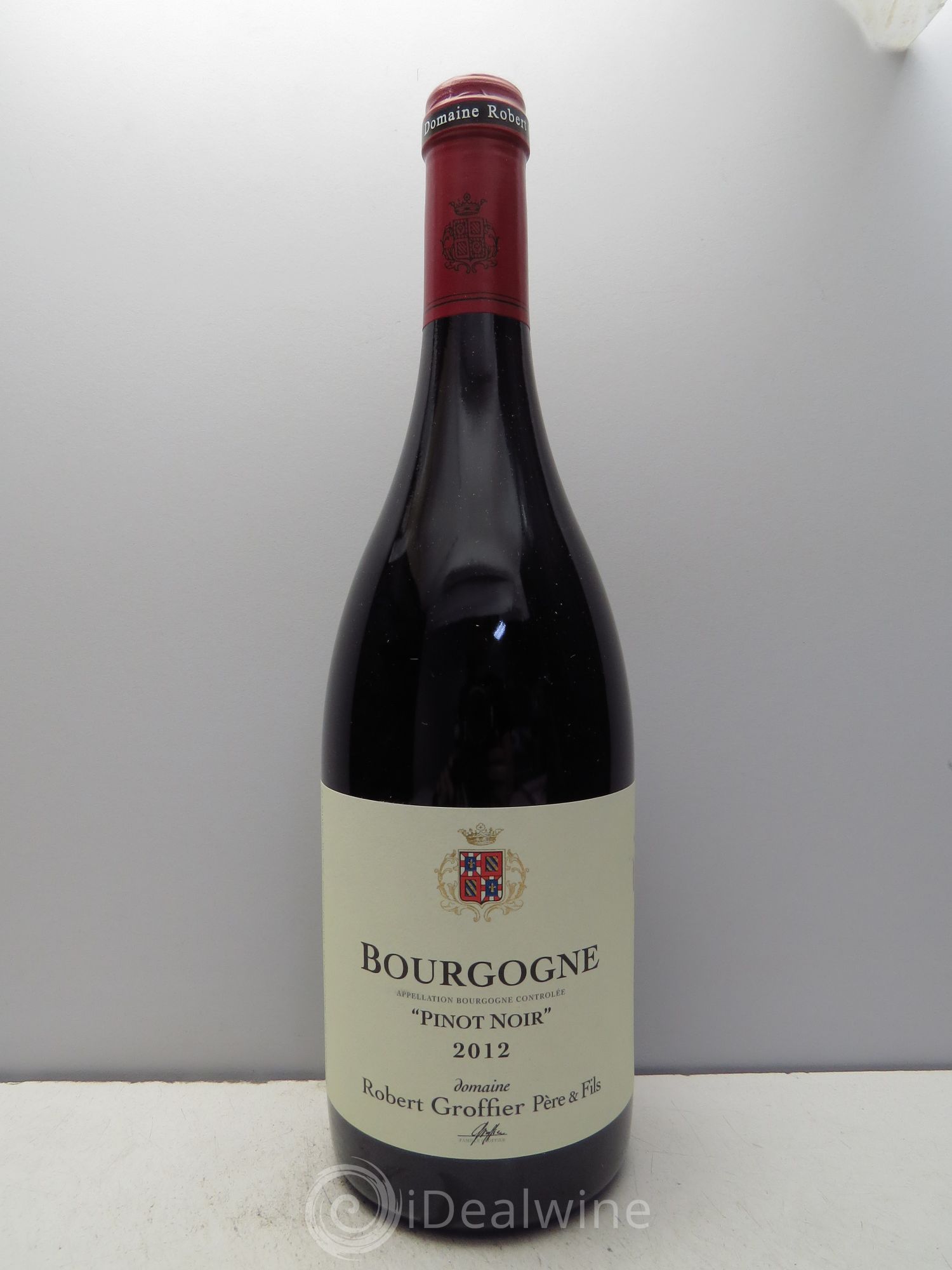 Bourgogne Pinot Noir Domaine Groffier 2012 - Posten von 1 Flasche - 0