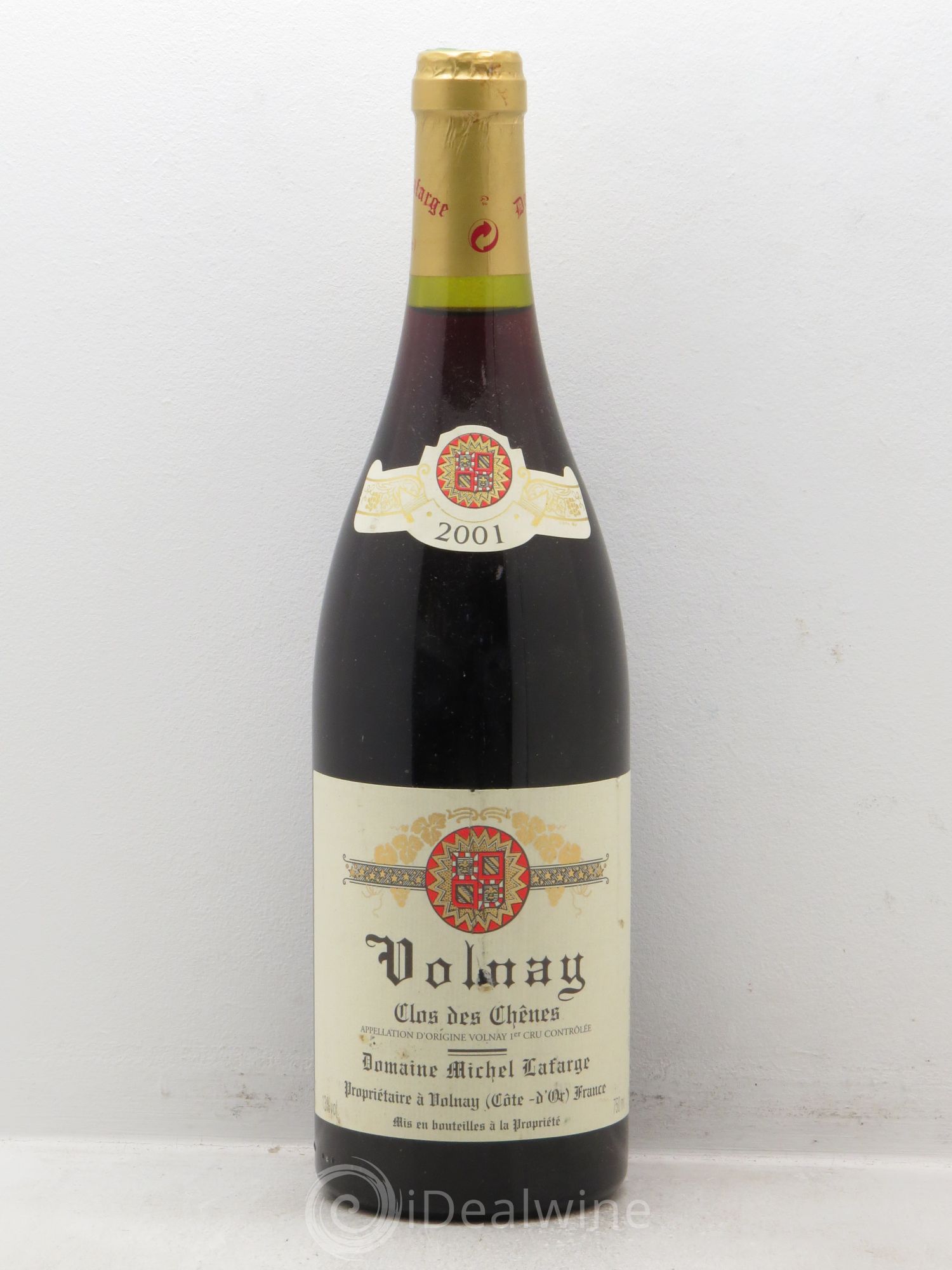 Volnay 1er Cru Clos des Chênes Lafarge (Domaine) 2001 - Lot de 1 bouteille - 0