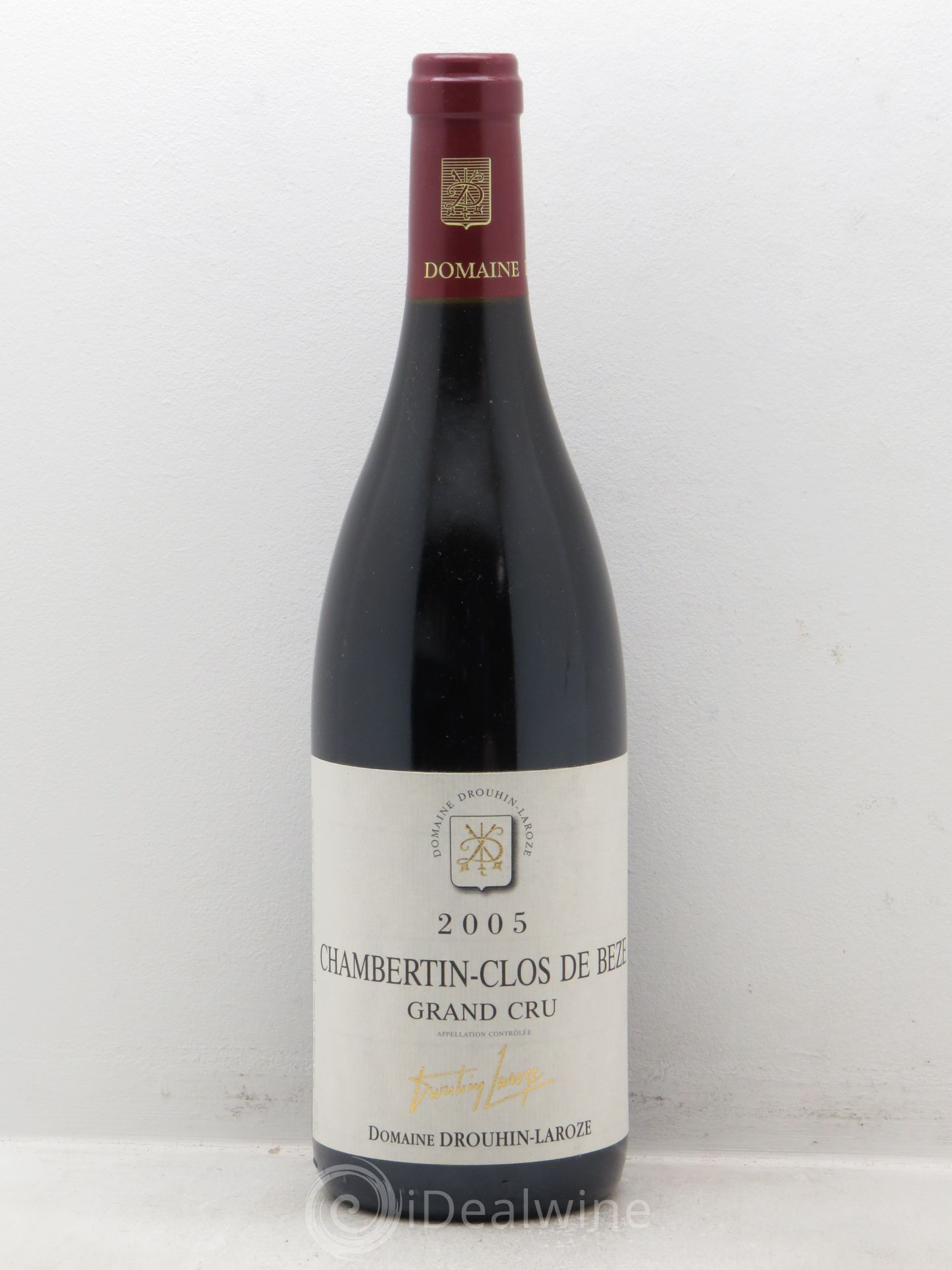 Chambertin Clos de Bèze Grand Cru Domaine Drouhin-Laroze 2005 - Lot de 1 bouteille - 0