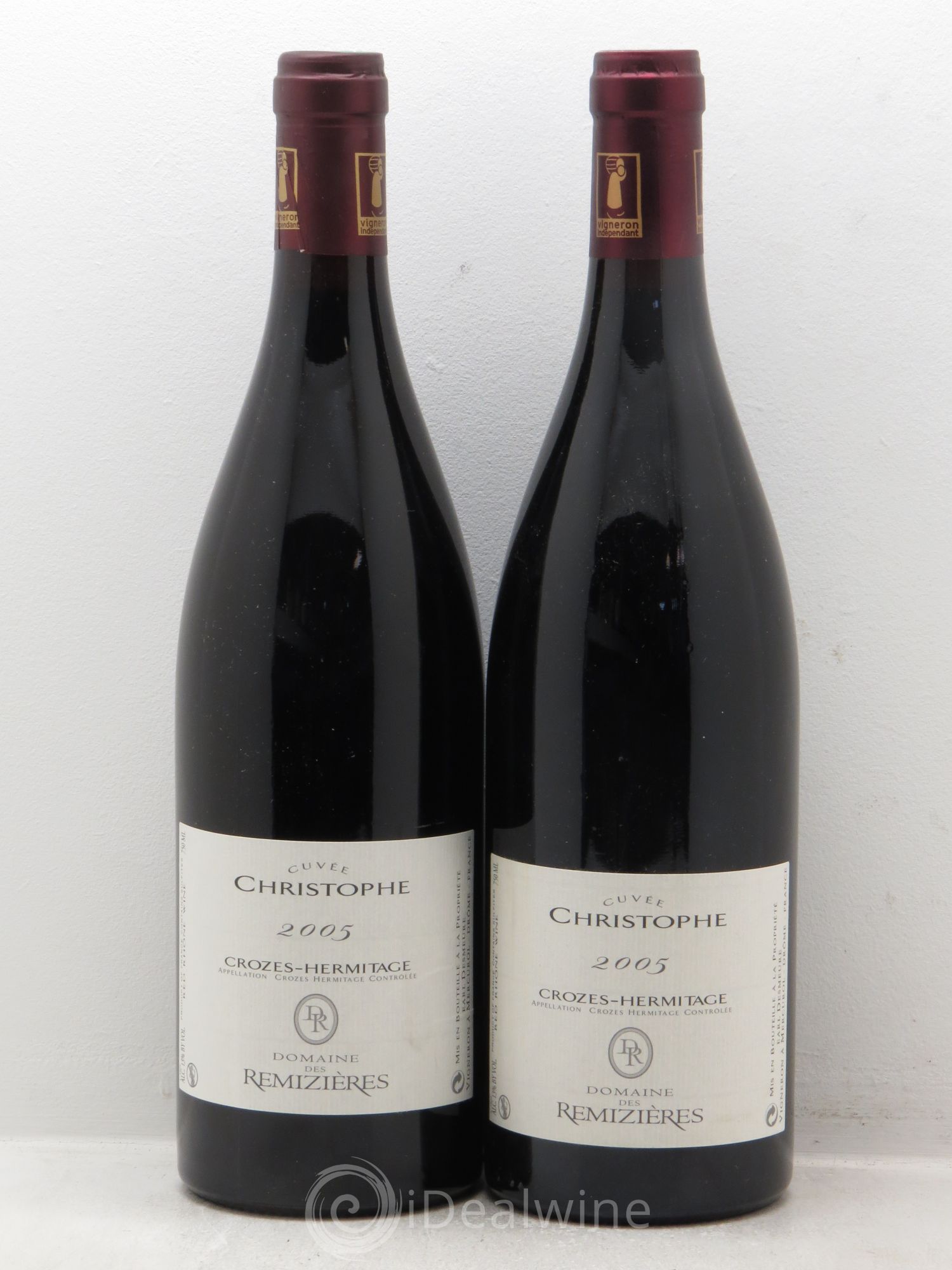Crozes-Hermitage Cuvée Christophe Domaine des Rémizières 2005 - Posten von 2 Flaschen - 0