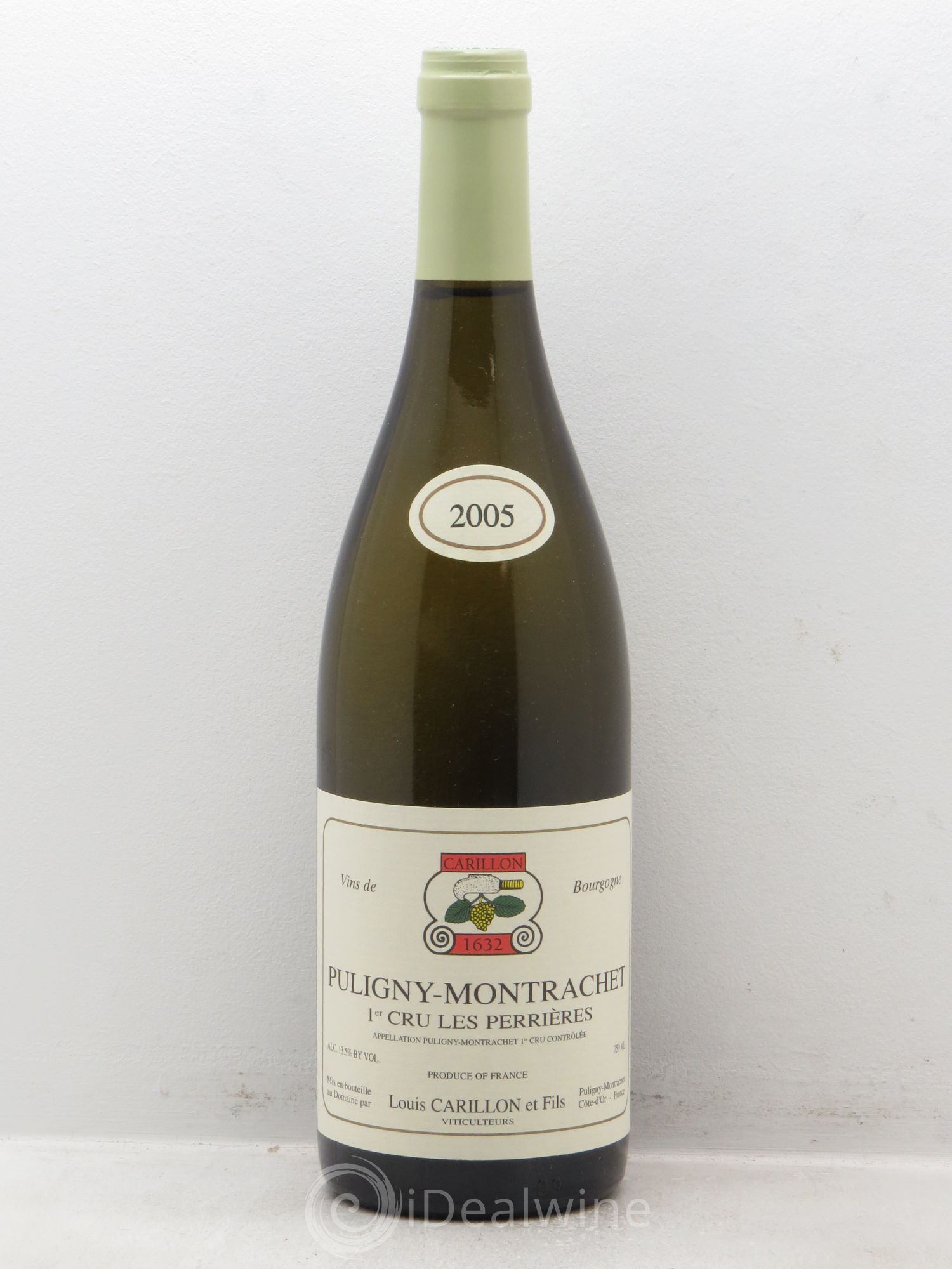 Puligny-Montrachet 1er Cru Les Perrières Louis Carillon & Fils 2005 - Lot de 1 bouteille - 0