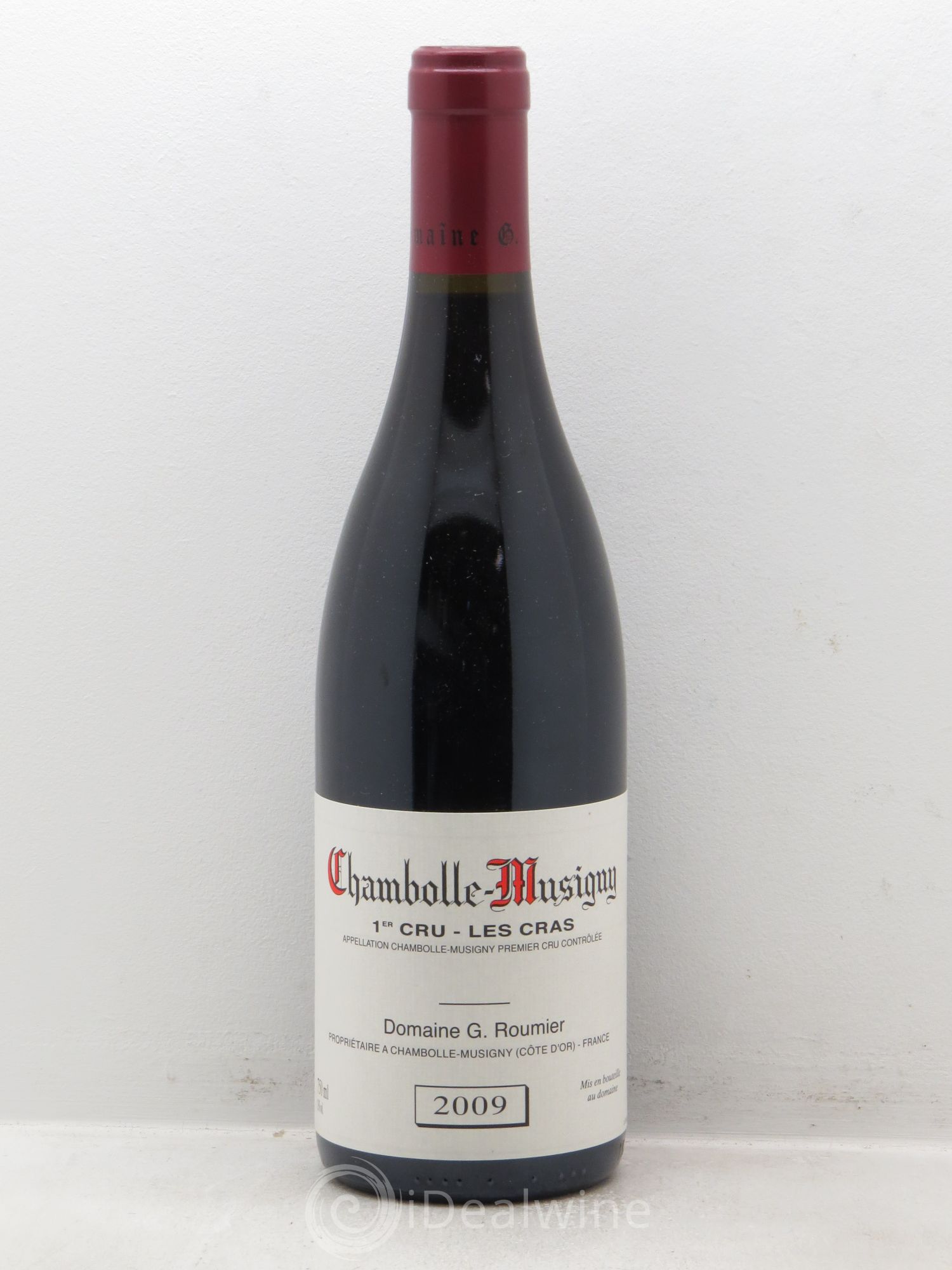 Chambolle-Musigny 1er Cru Les Cras Georges Roumier (Domaine) 2009 - Lot de 1 bouteille - 0